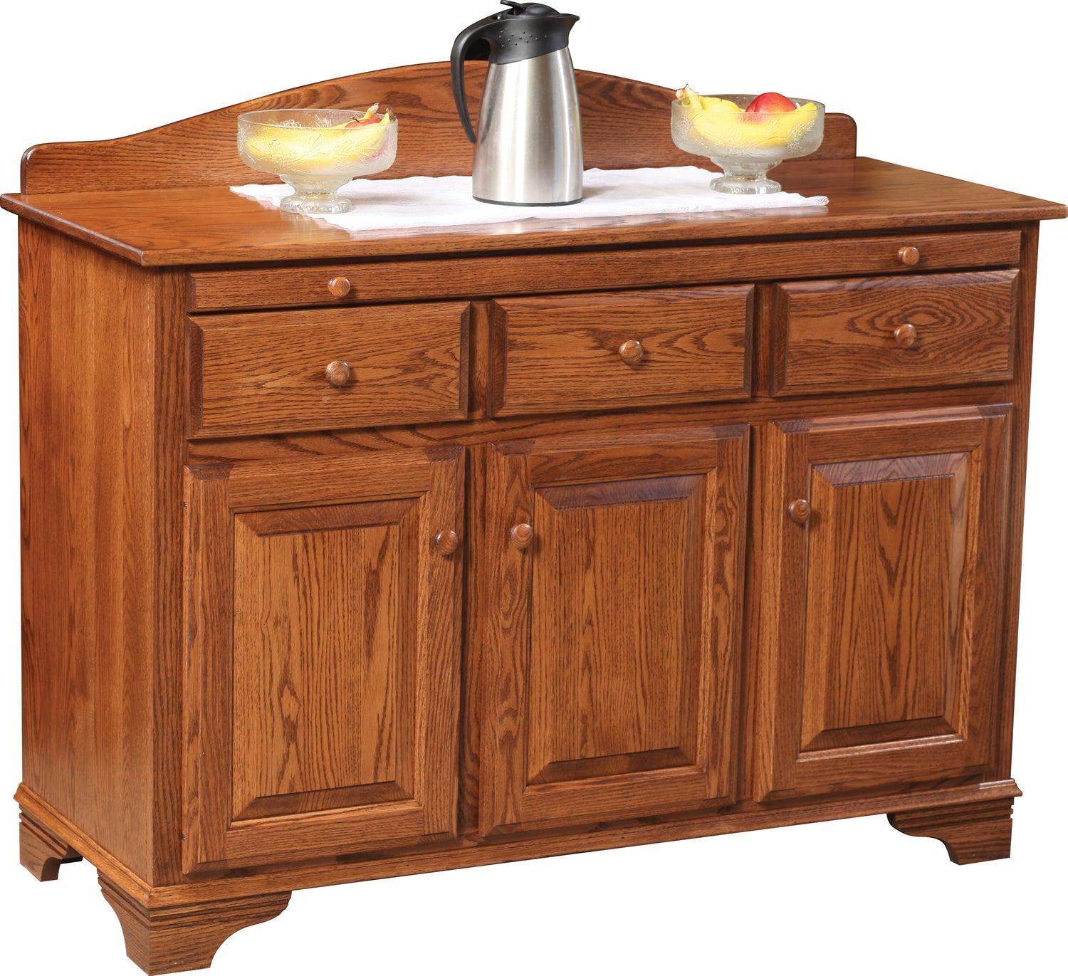 Amish 50.5" Three Door Three Drawer Server