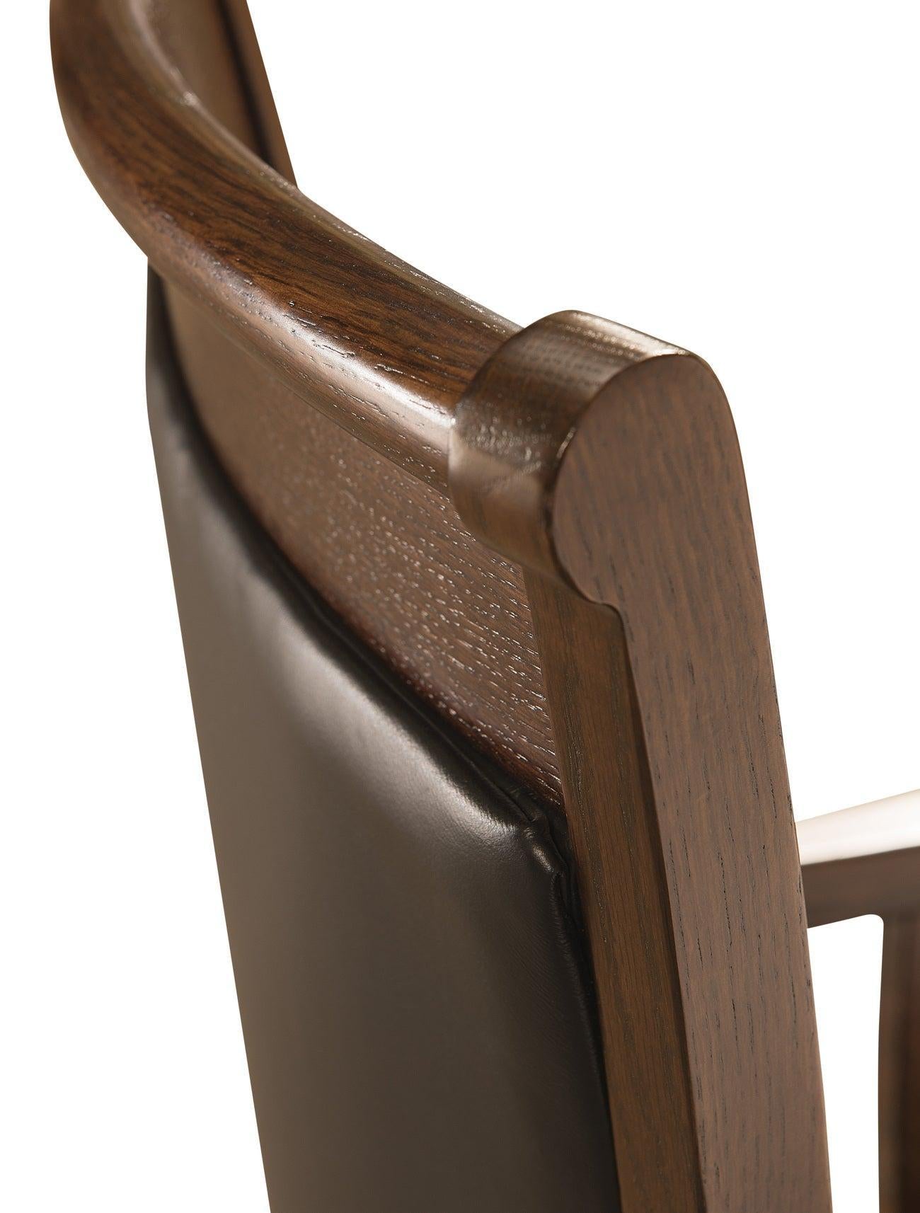 Amish Acadia Desk Arm Chair with Screw Lift/Gas Lift