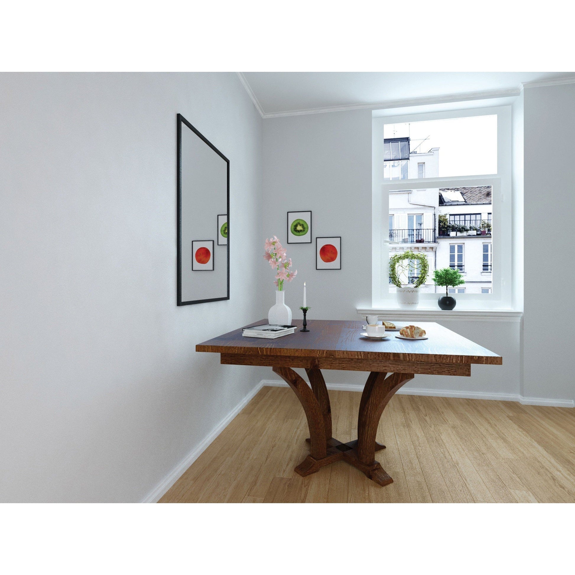 Amish Acorn Single Pedestal