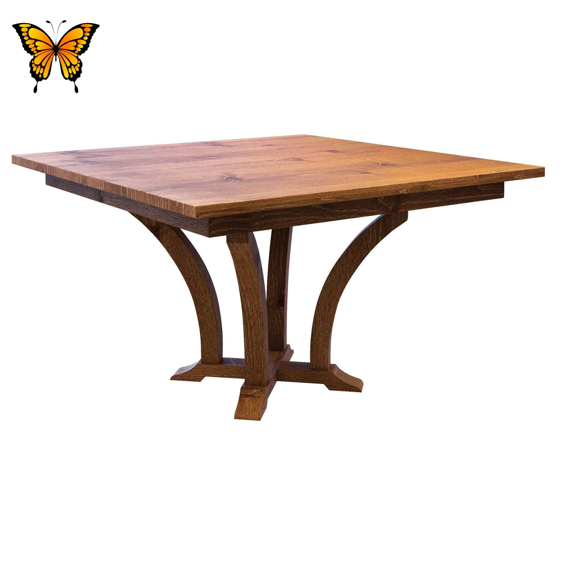 Amish Acorn Single Pedestal