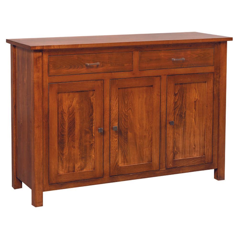Amish Adele 60" Three Door Buffet with Smooth Top