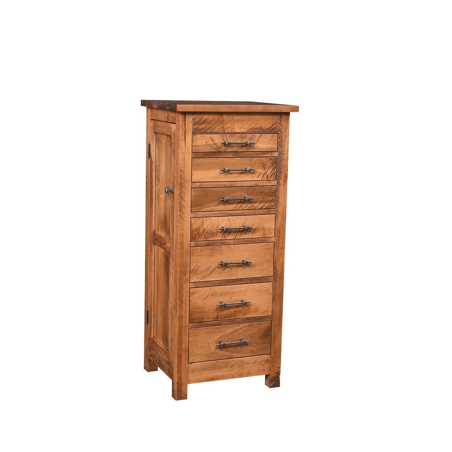 Alpine Rough Sawn Jewelry Armoire