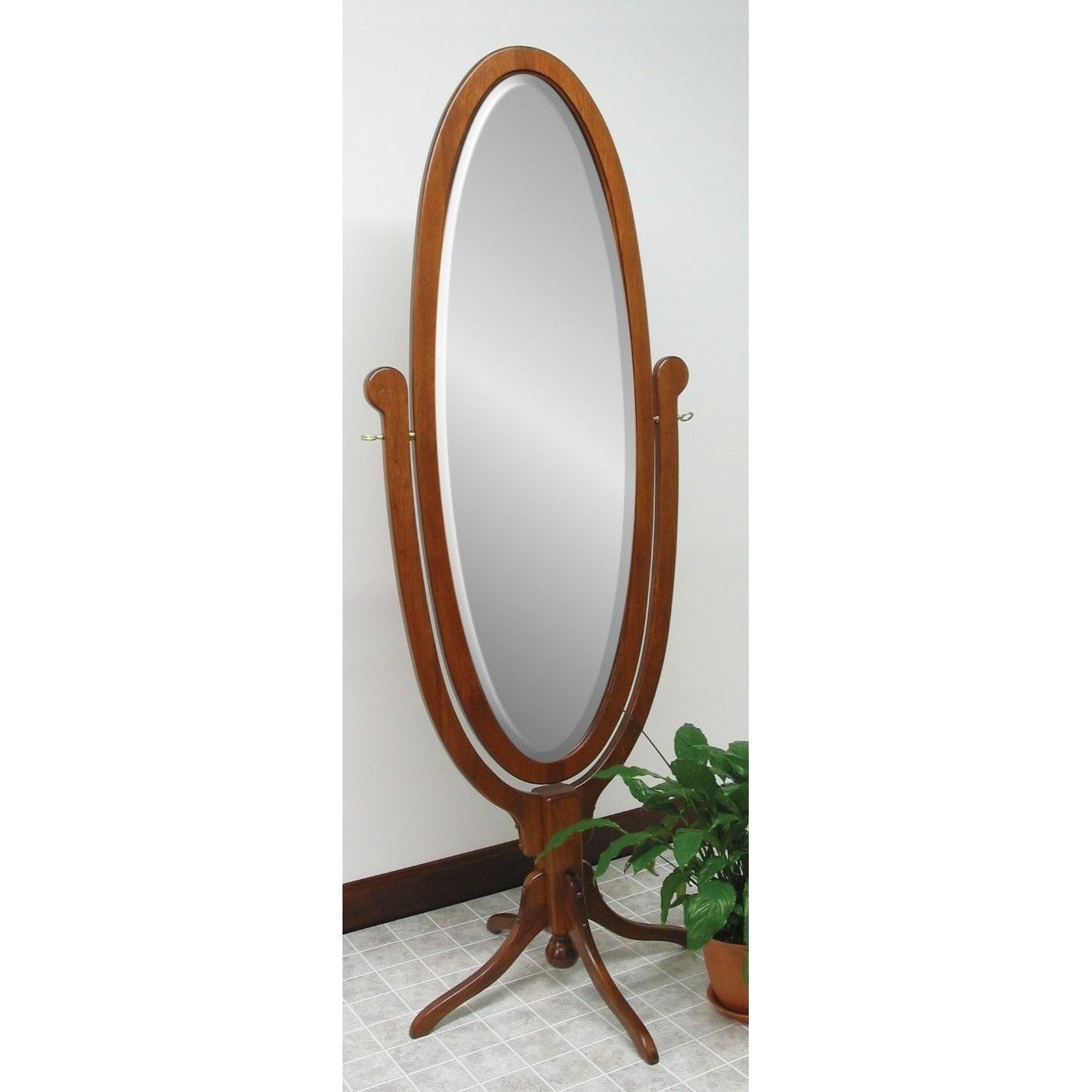 Antique Oval Pedestal