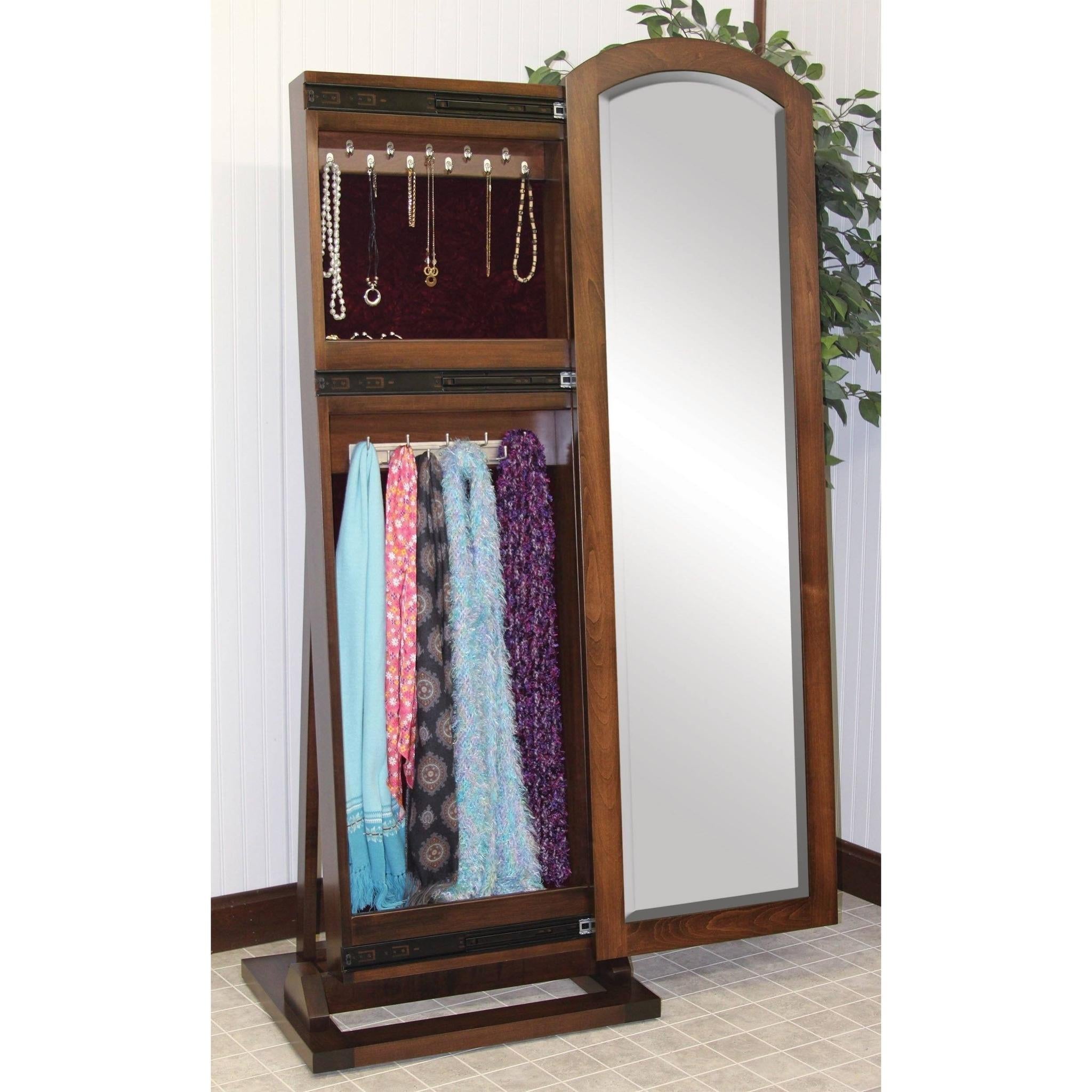 Antique Shaker Jewelry & Scarf Leaner-Accessories-The Amish House