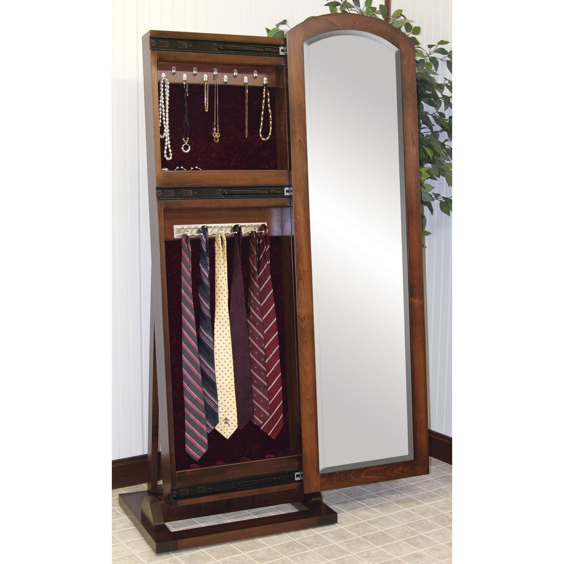 Antique Shaker Jewelry & Tie Leaner-Accessories-The Amish House