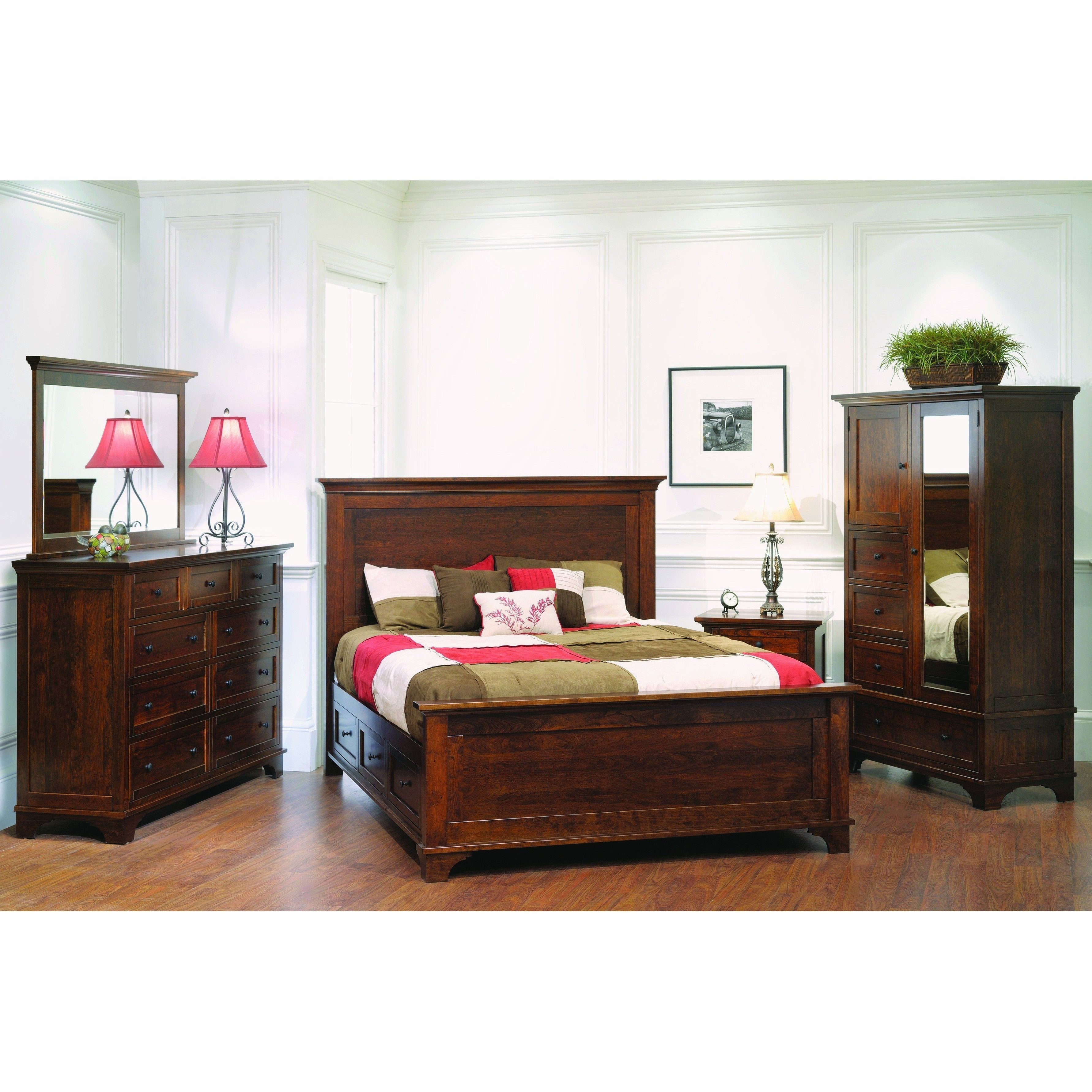 Amish Arlington Tall Dresser - Brown Maple / Dresser Only Amish Arlington Tall Dresser - Brown Maple / Dresser Only