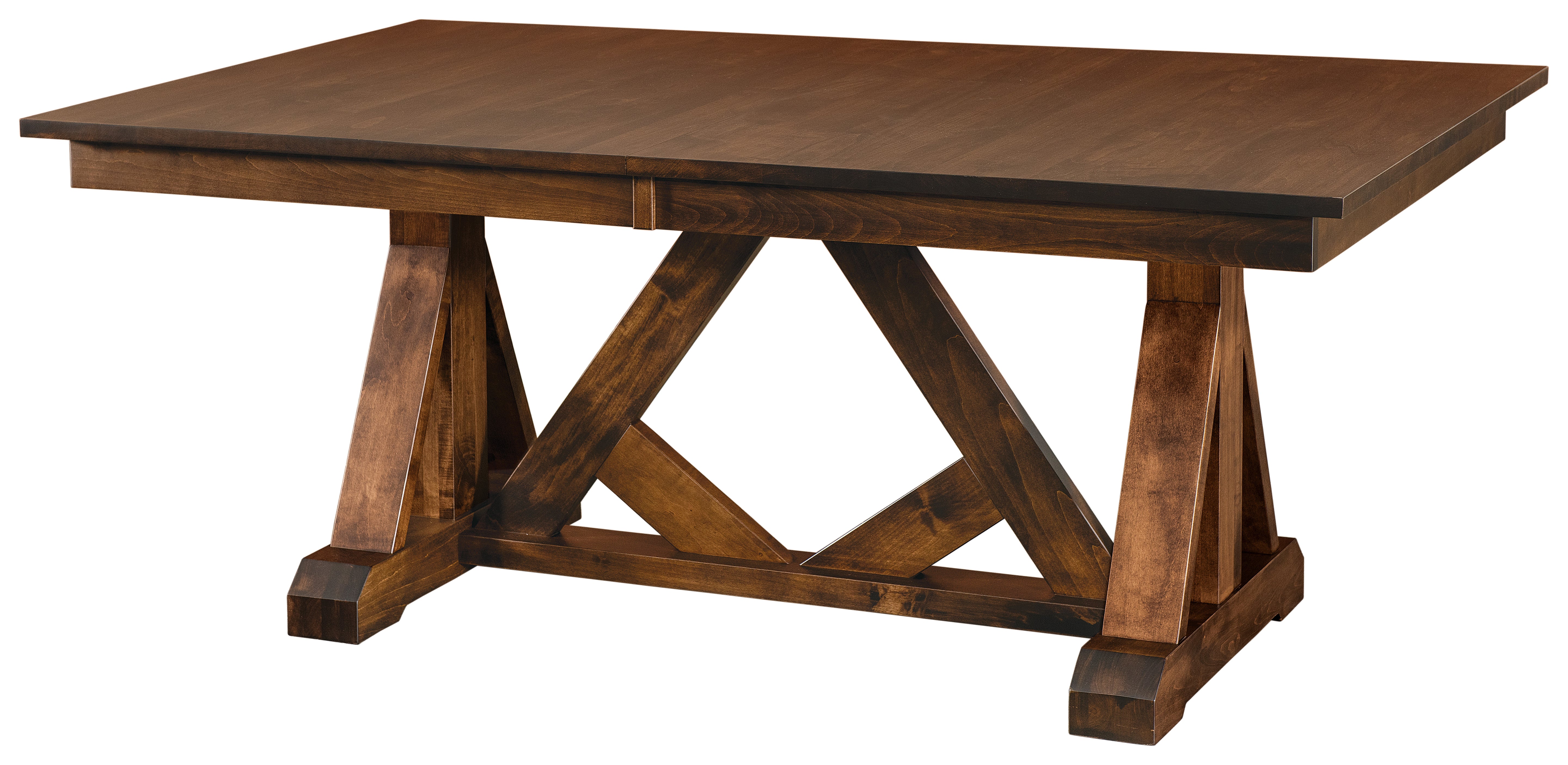 Amish Bailey Trestle Table