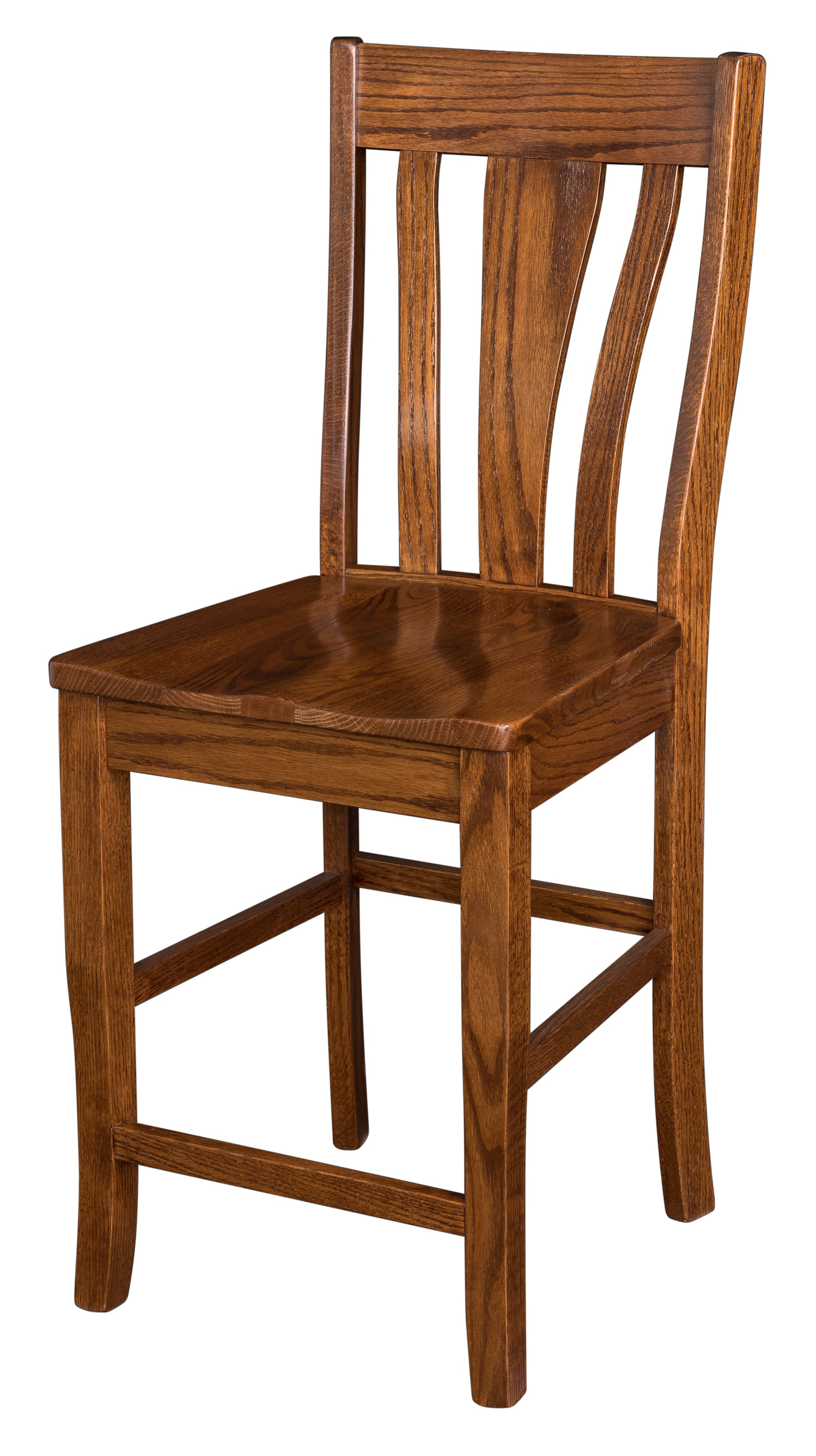 Amish Batavia Stationary Bar Stool