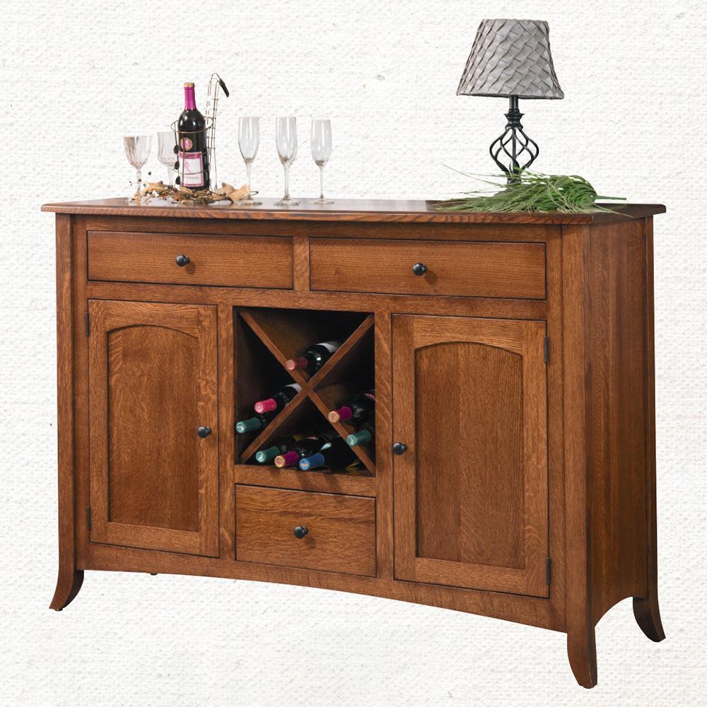 Amish Belamar Two Door Wine Buffet