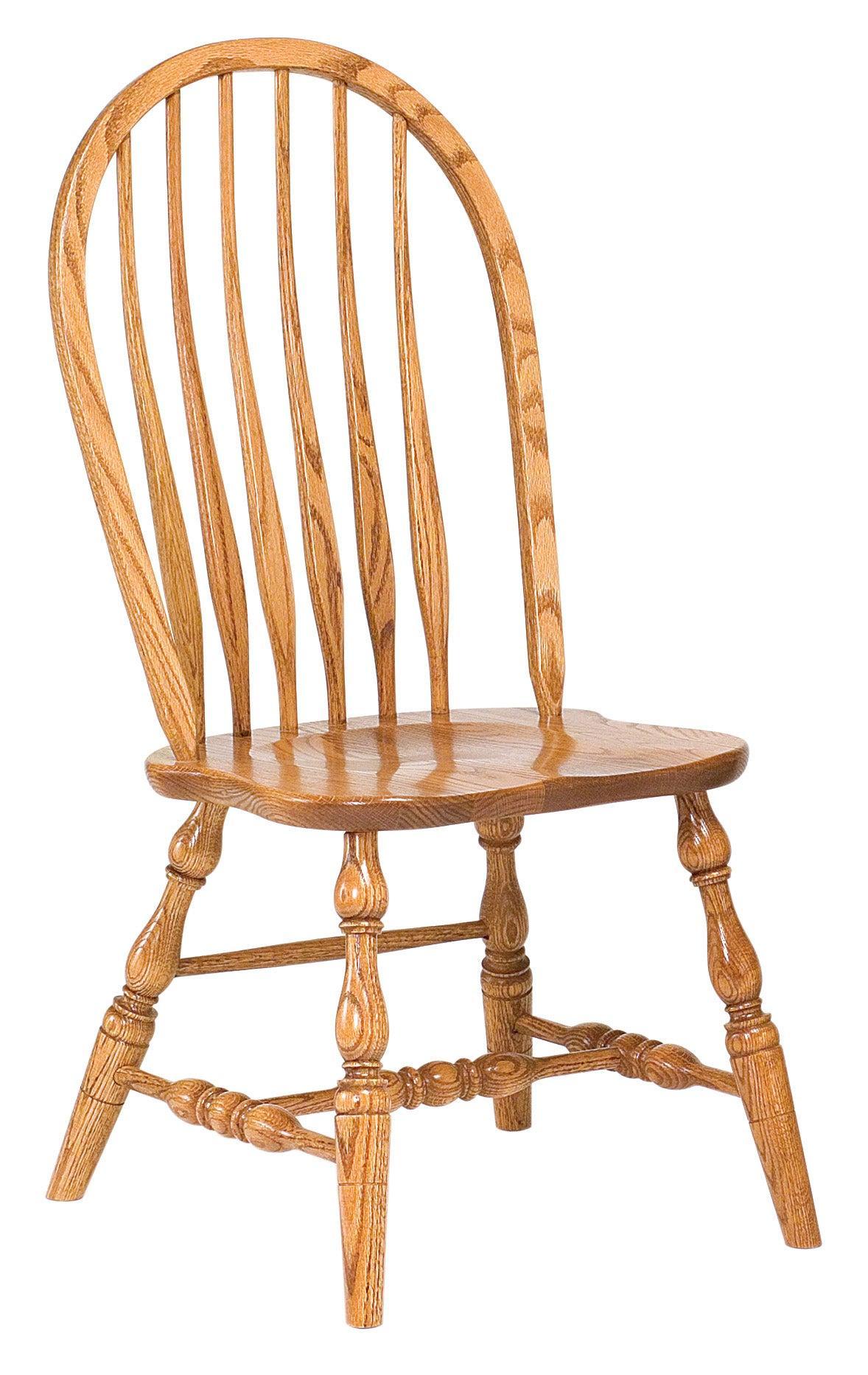 Amish Bent Feather Bow Dining Chair