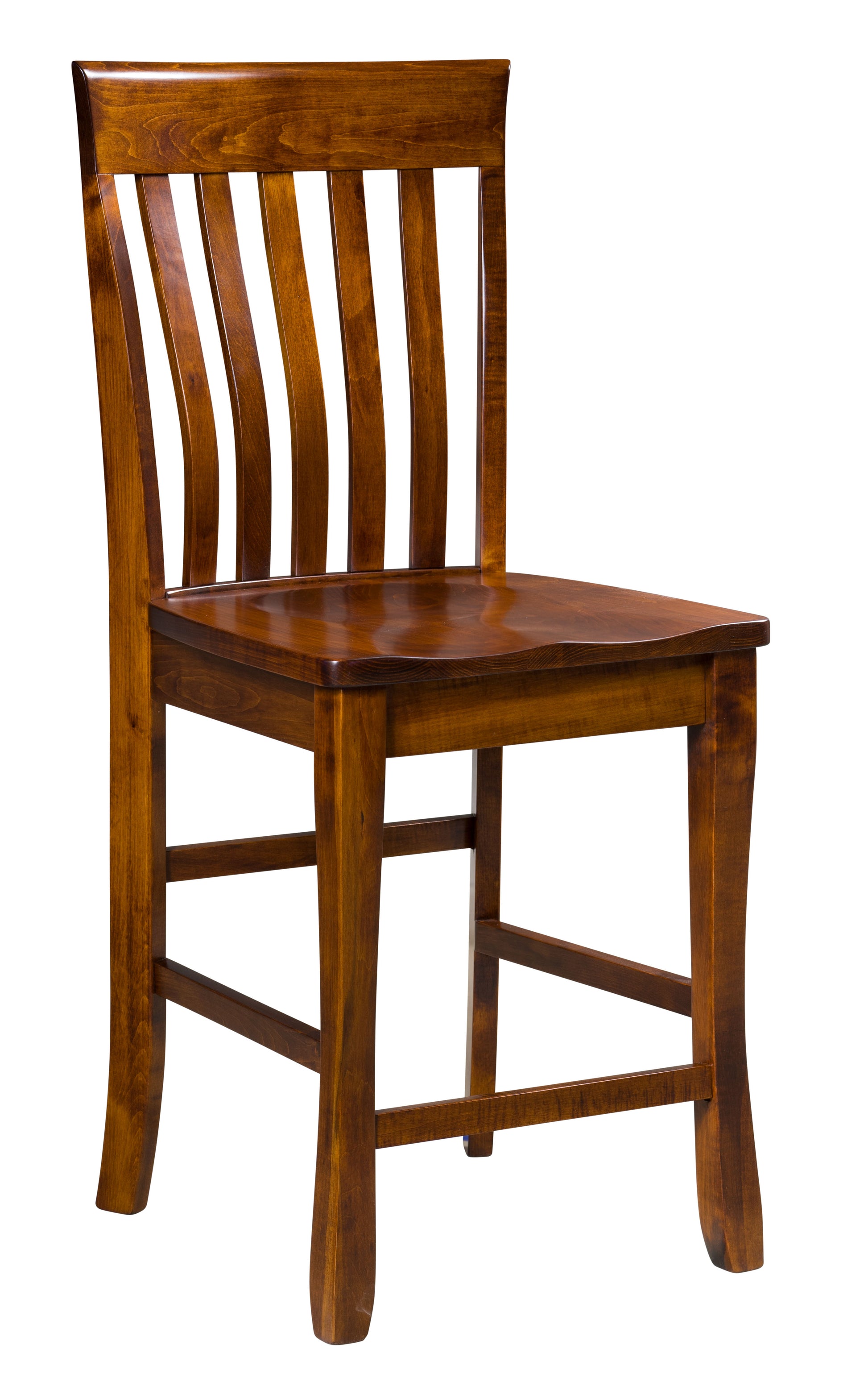Amish Berkley Stationary Bar Stool