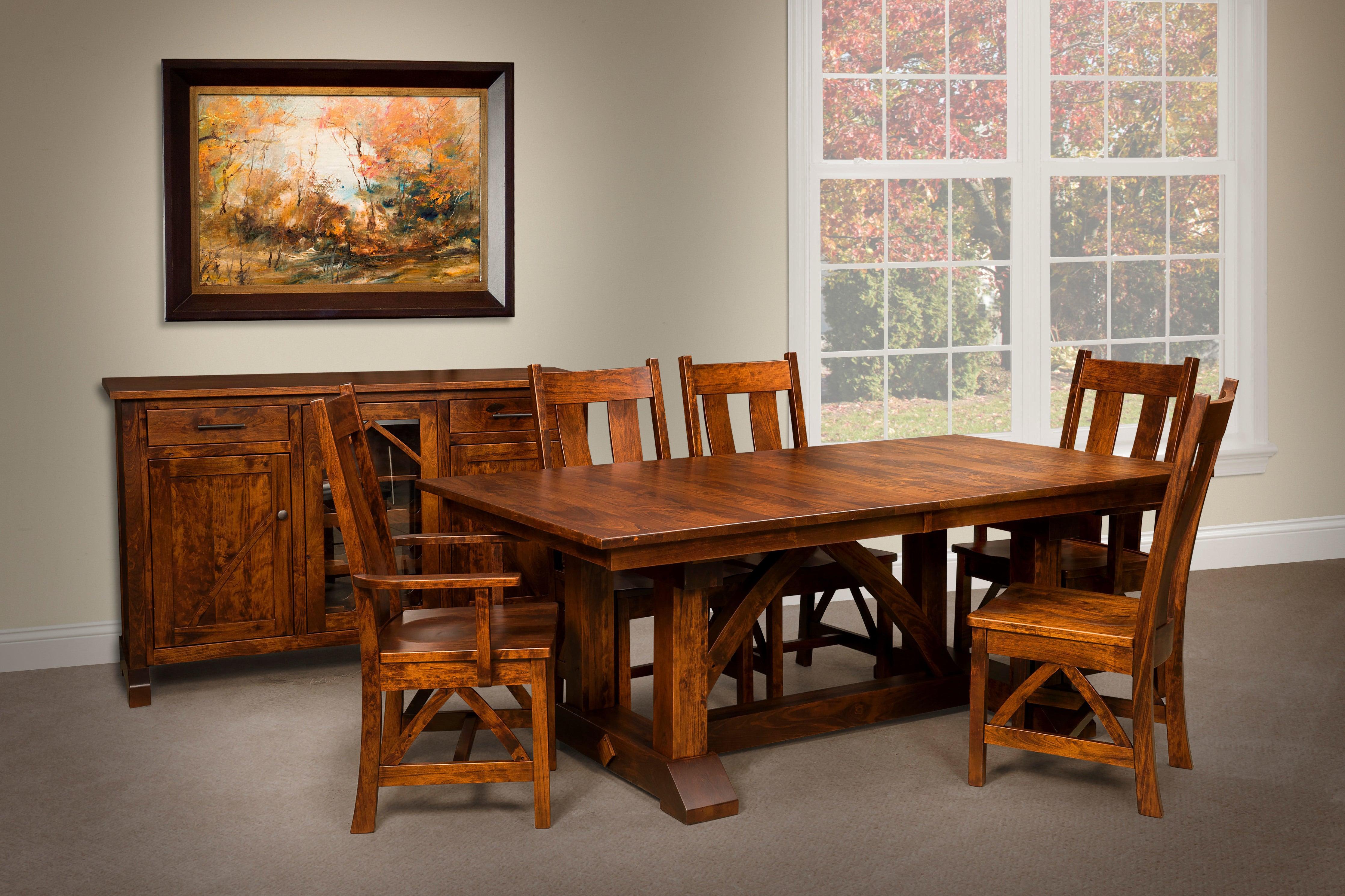Amish Bostonian Dining Chair - Thumbnail 3