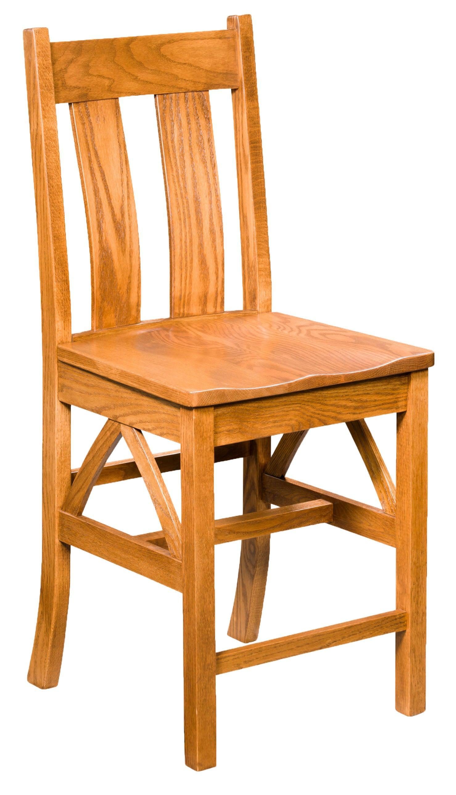 Amish Bostonian Stationary Bar Stool