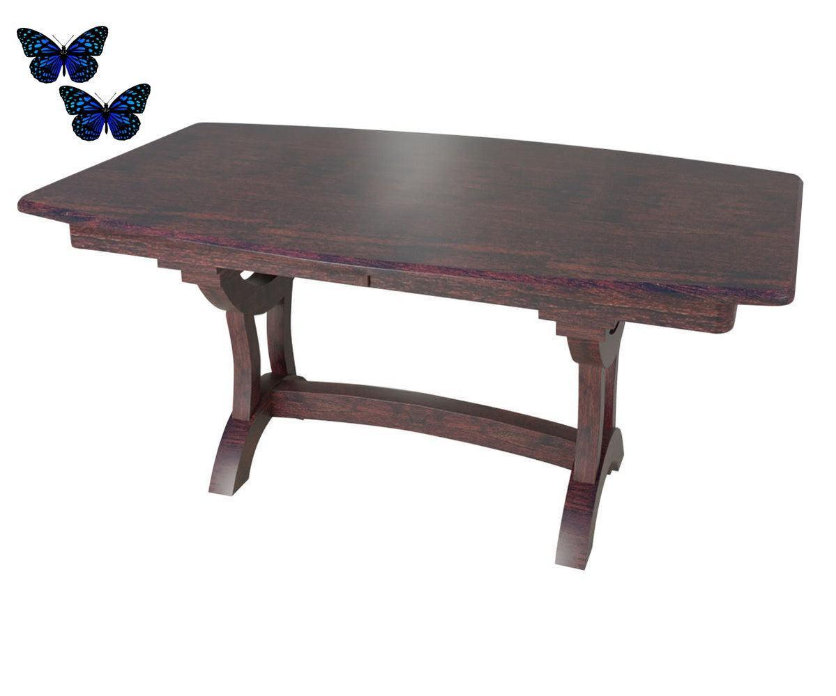 Amish Bridgeport Double Pedestal Table