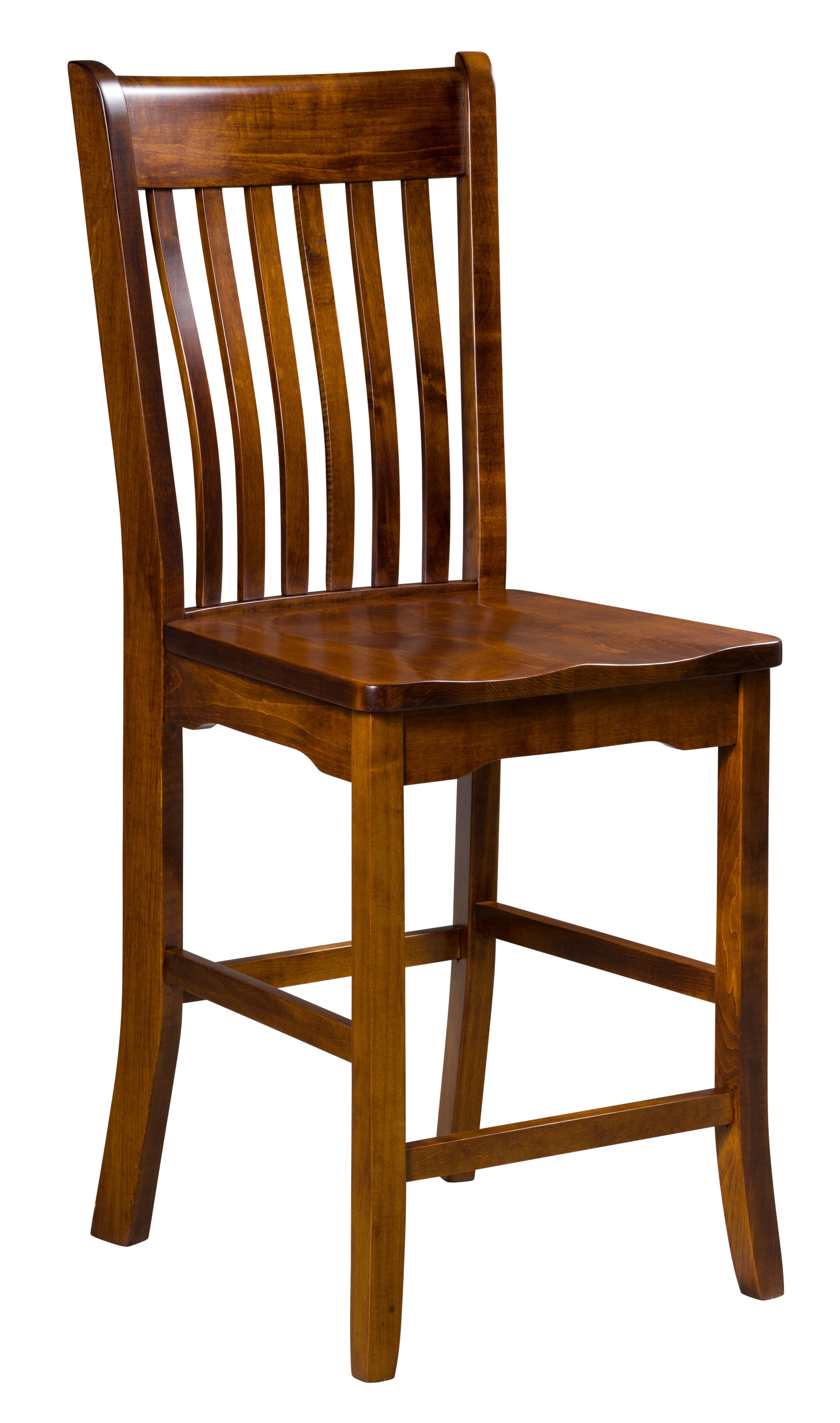 Amish Broadway Stationary Bar Stool
