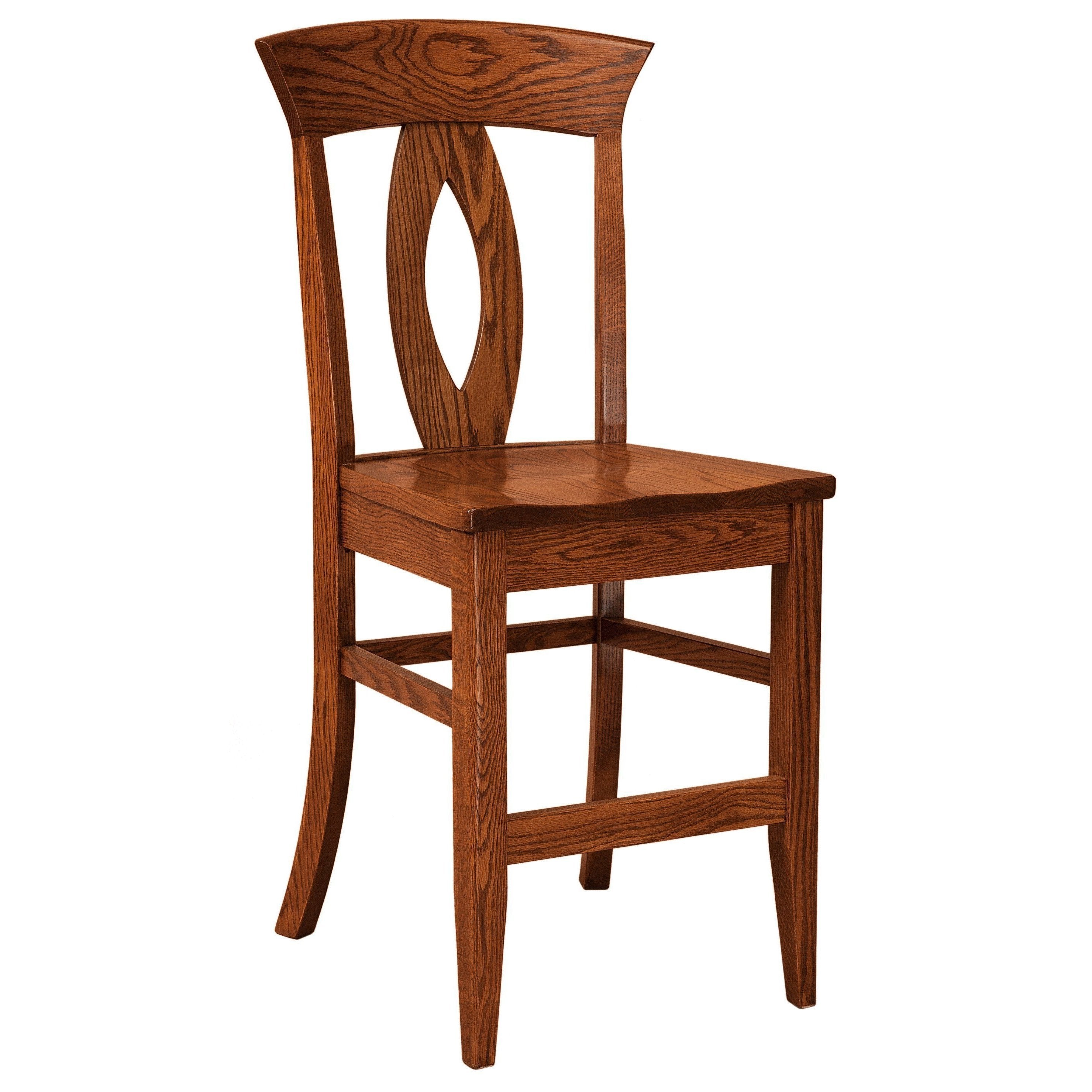 Amish Brookfield Stationary Bar Chair