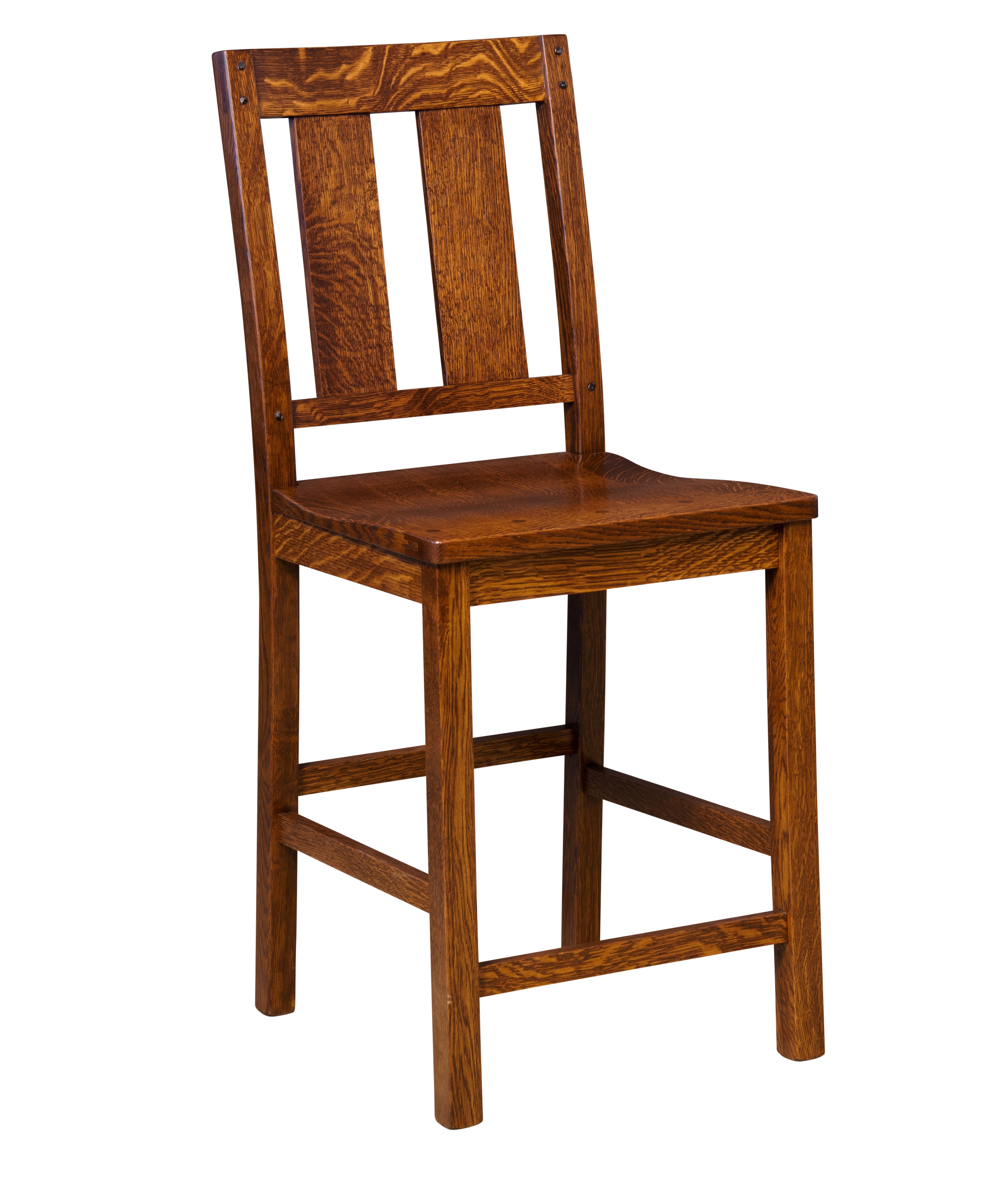 Amish Brunswick Stationary Bar Stool