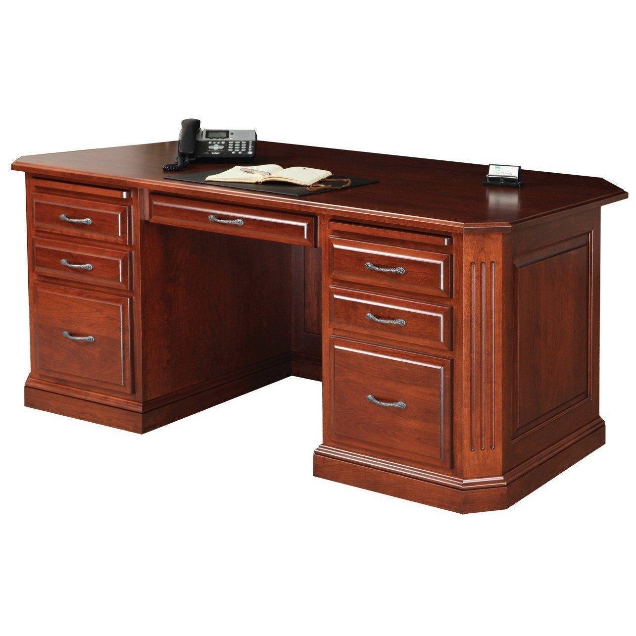 Amish Buckingham 72" Executive Desk