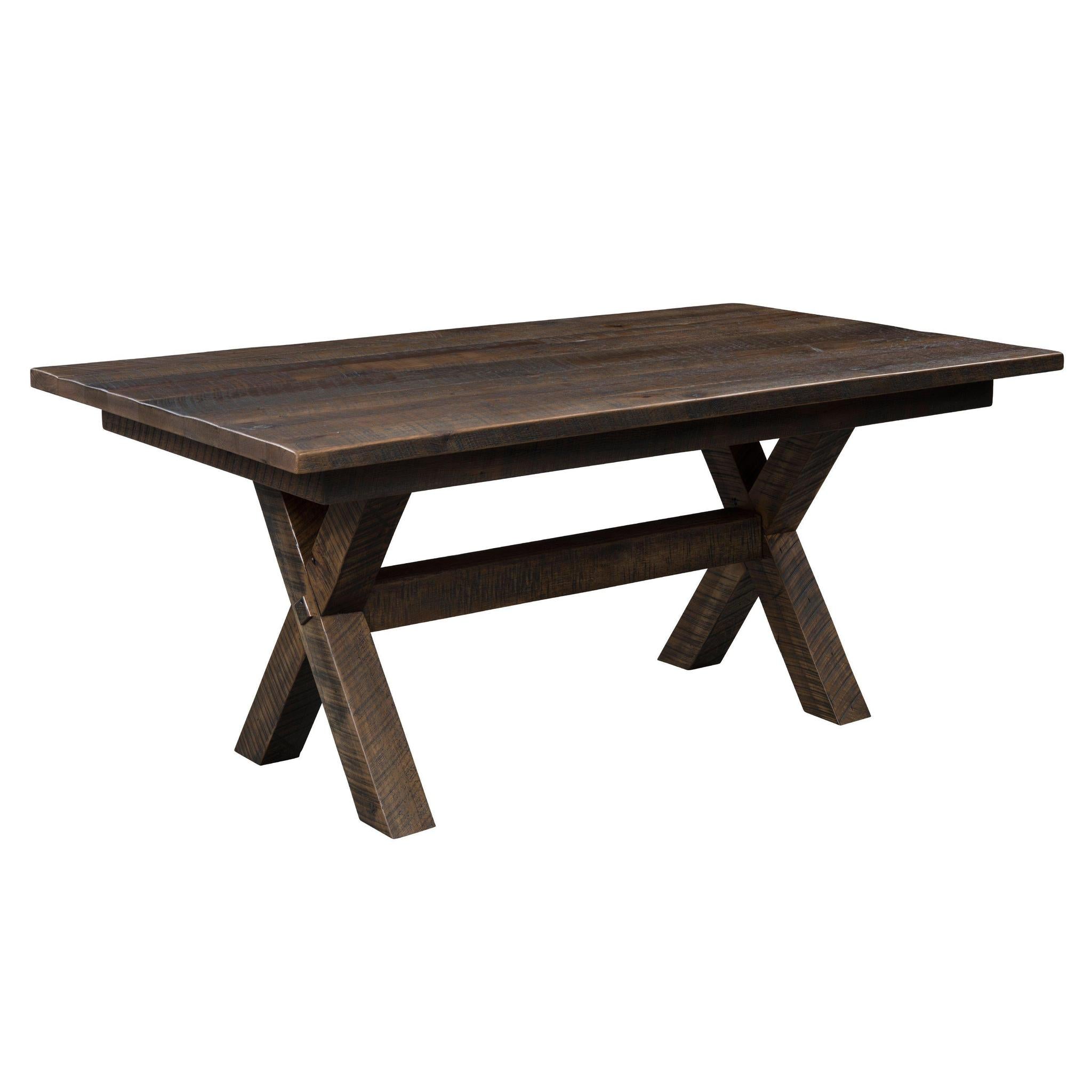 Amish Buxton Trestle Table-The Amish House