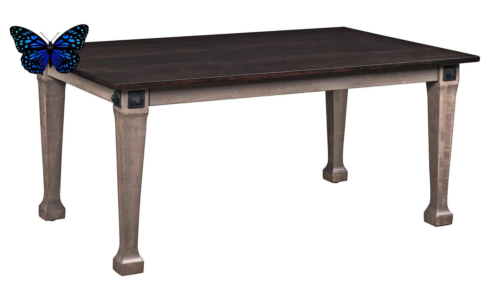 The Amish House C.E. Plain Leg Table - Thumbnail 2