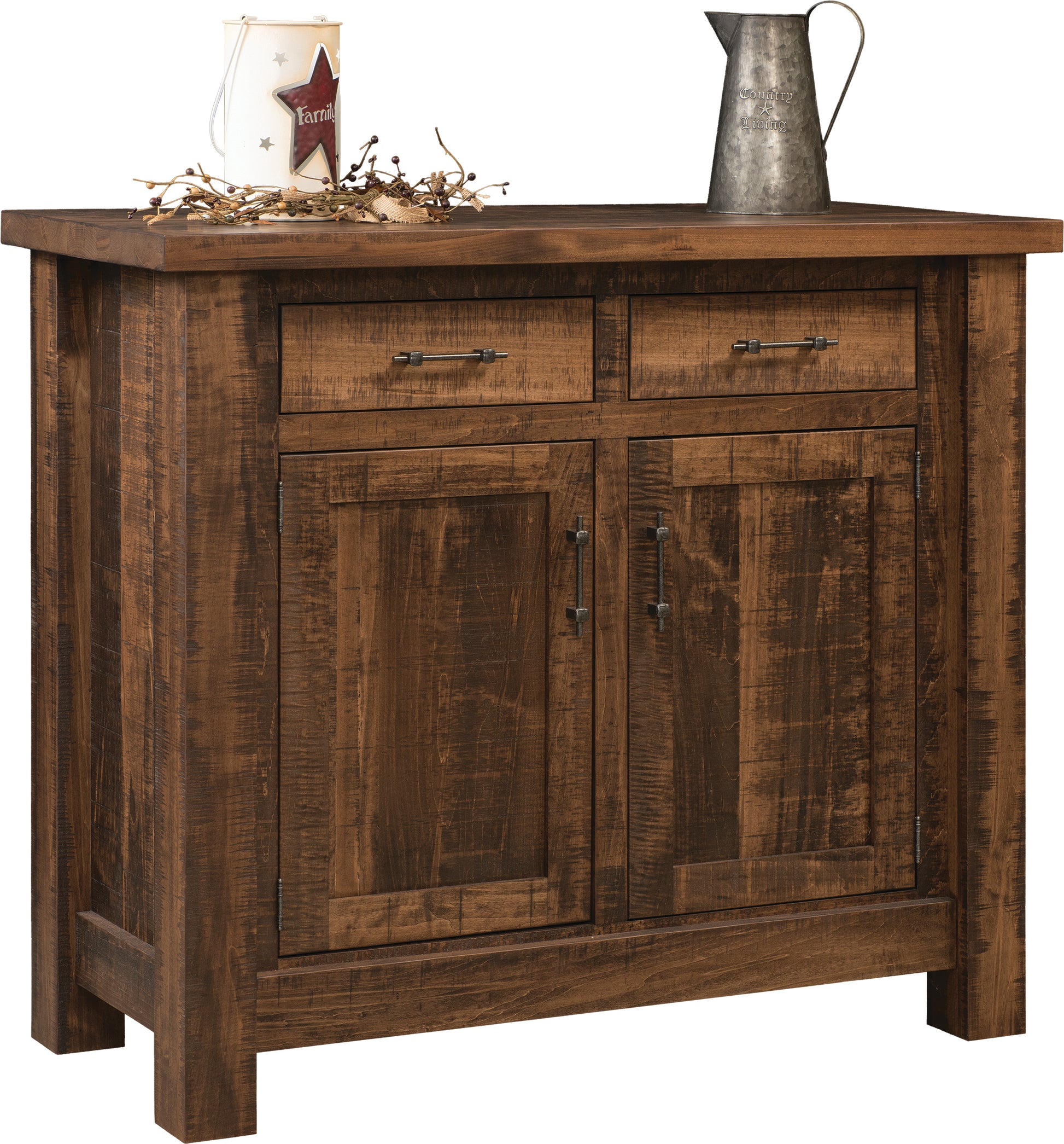 Amish Calder 48" Two Door Two Drawer Buffet