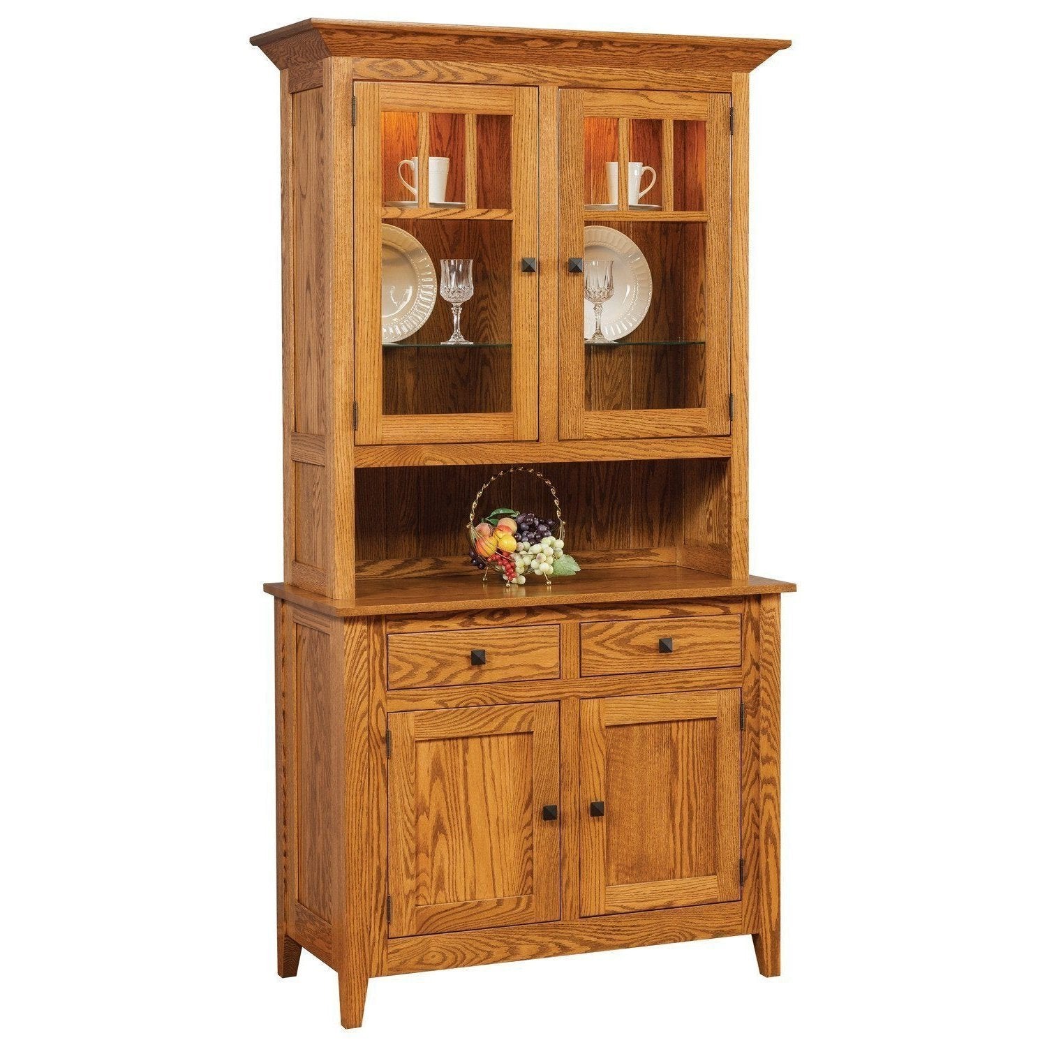 Amish Canterbury Two Door Hutch
