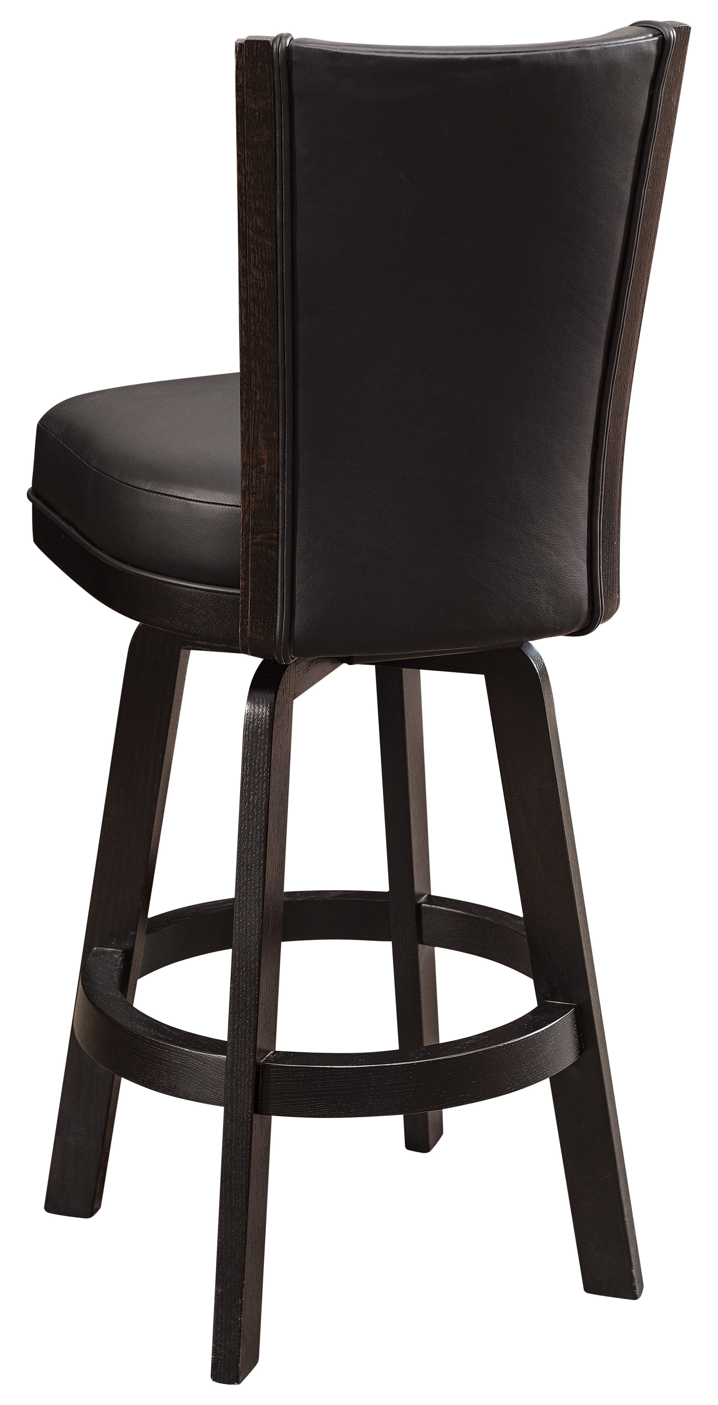 Amish Caraway Swivel Barstool