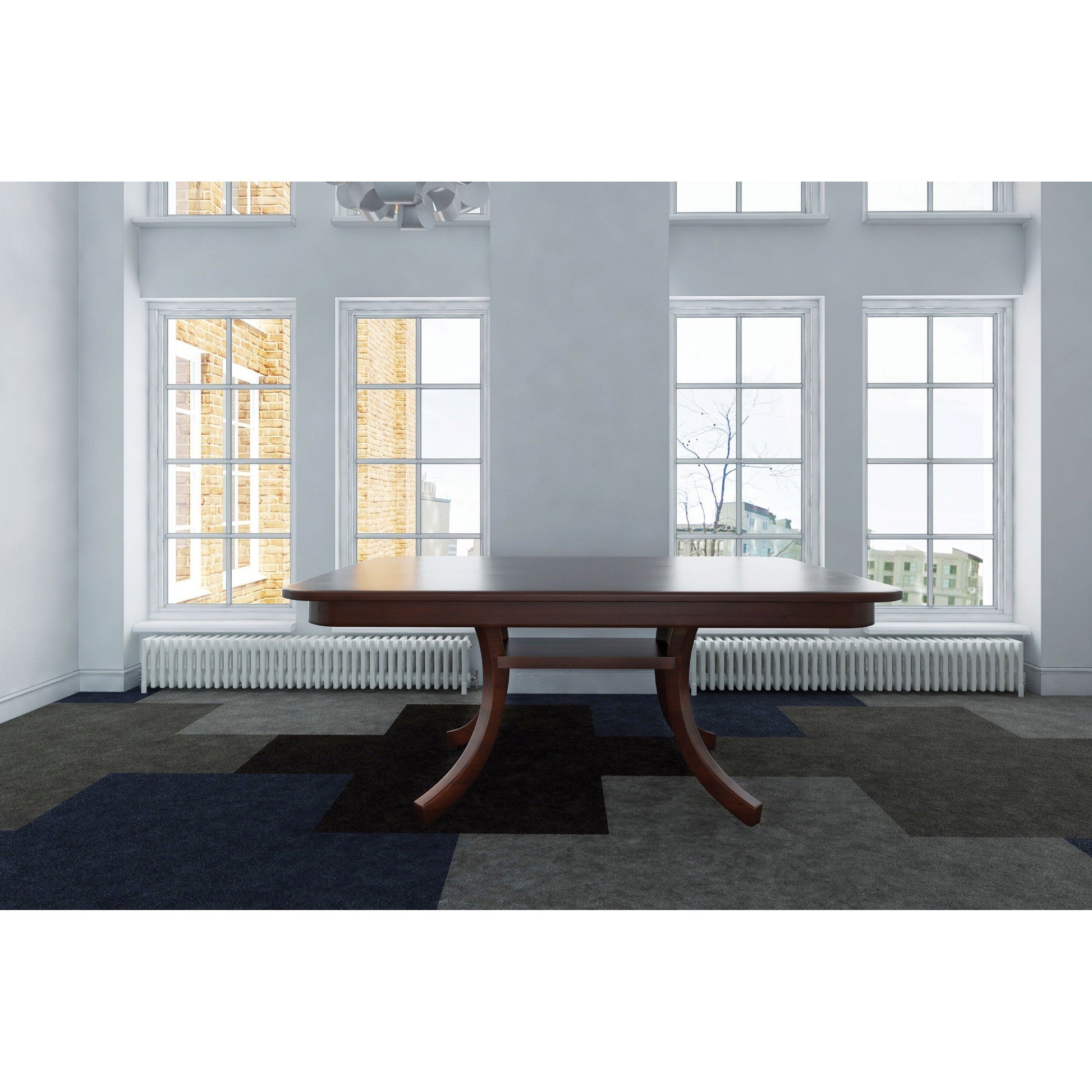 carlisle waterfall double pedestal room setting