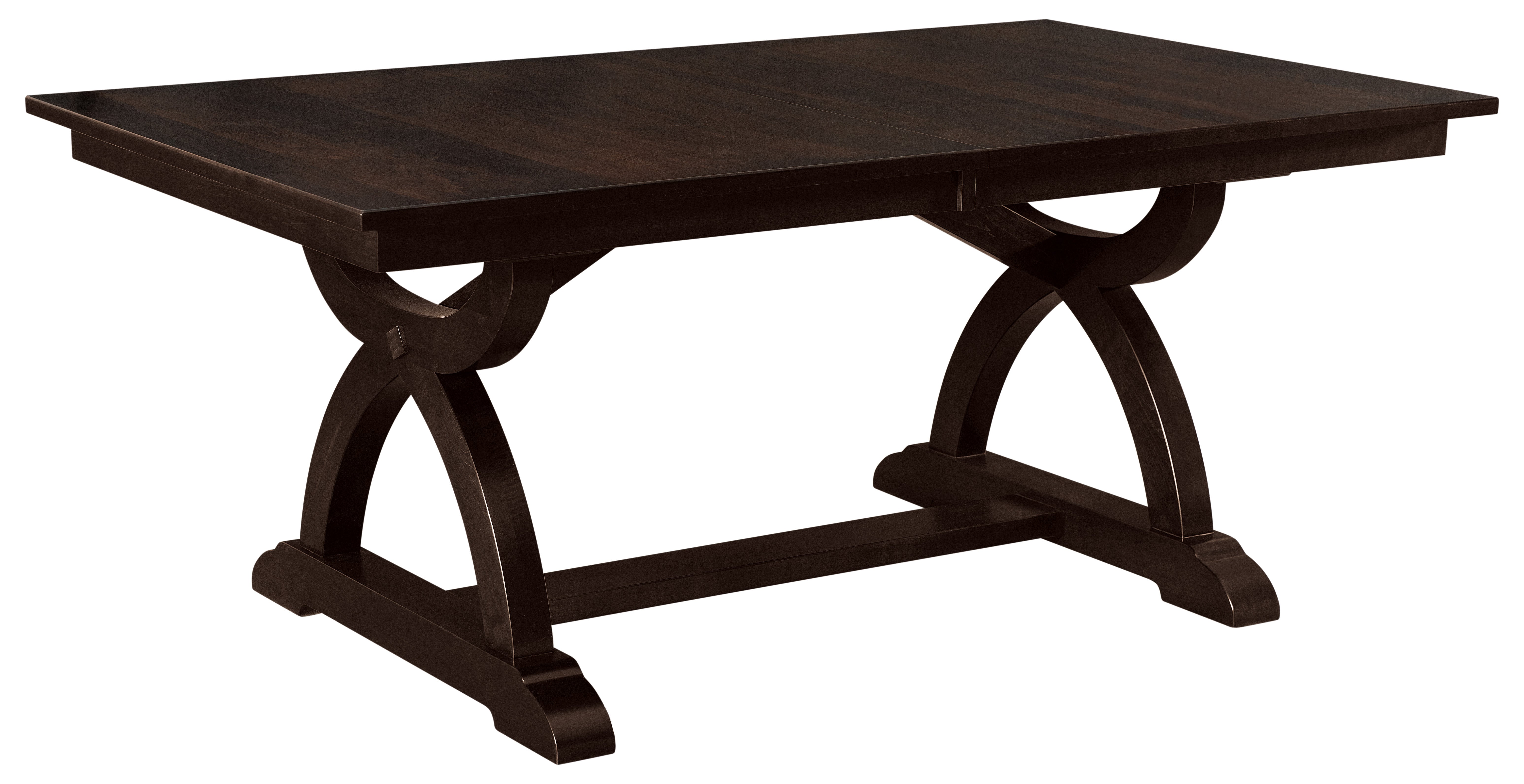 Amish Carmen Trestle Dining Table - Thumbnail 2
