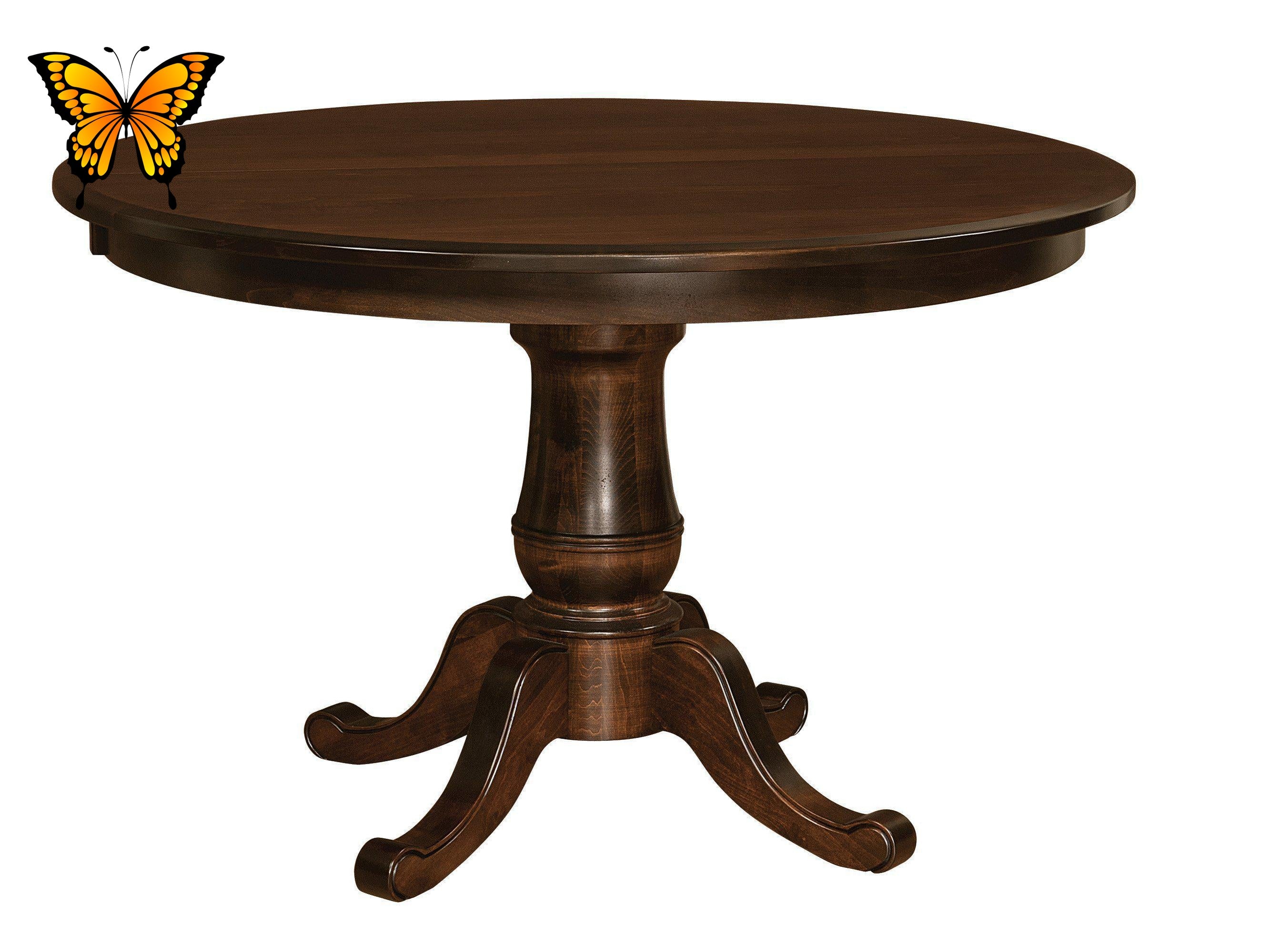 Amish Chancellor Single Pedestal Table