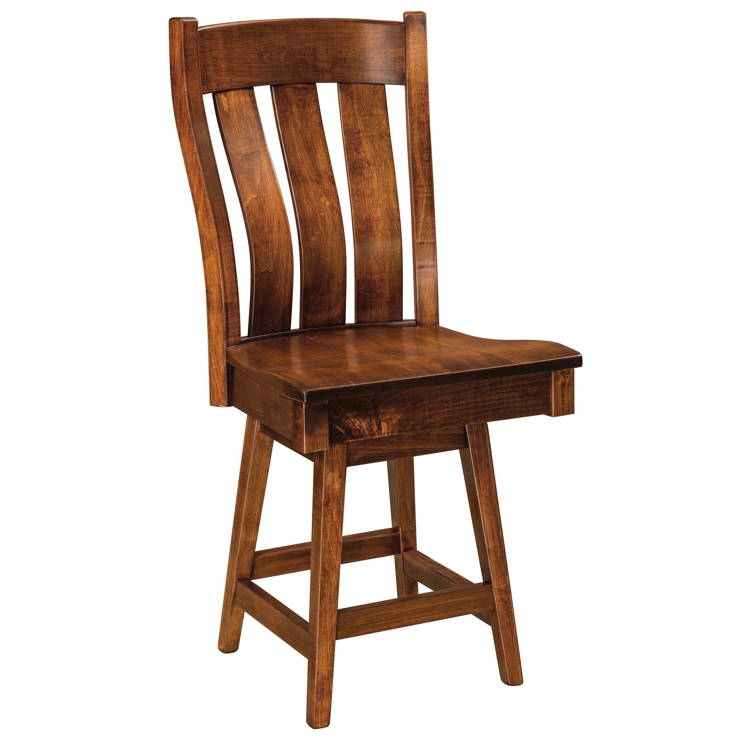 The Amish House Chesterton Swivel Bar Chair