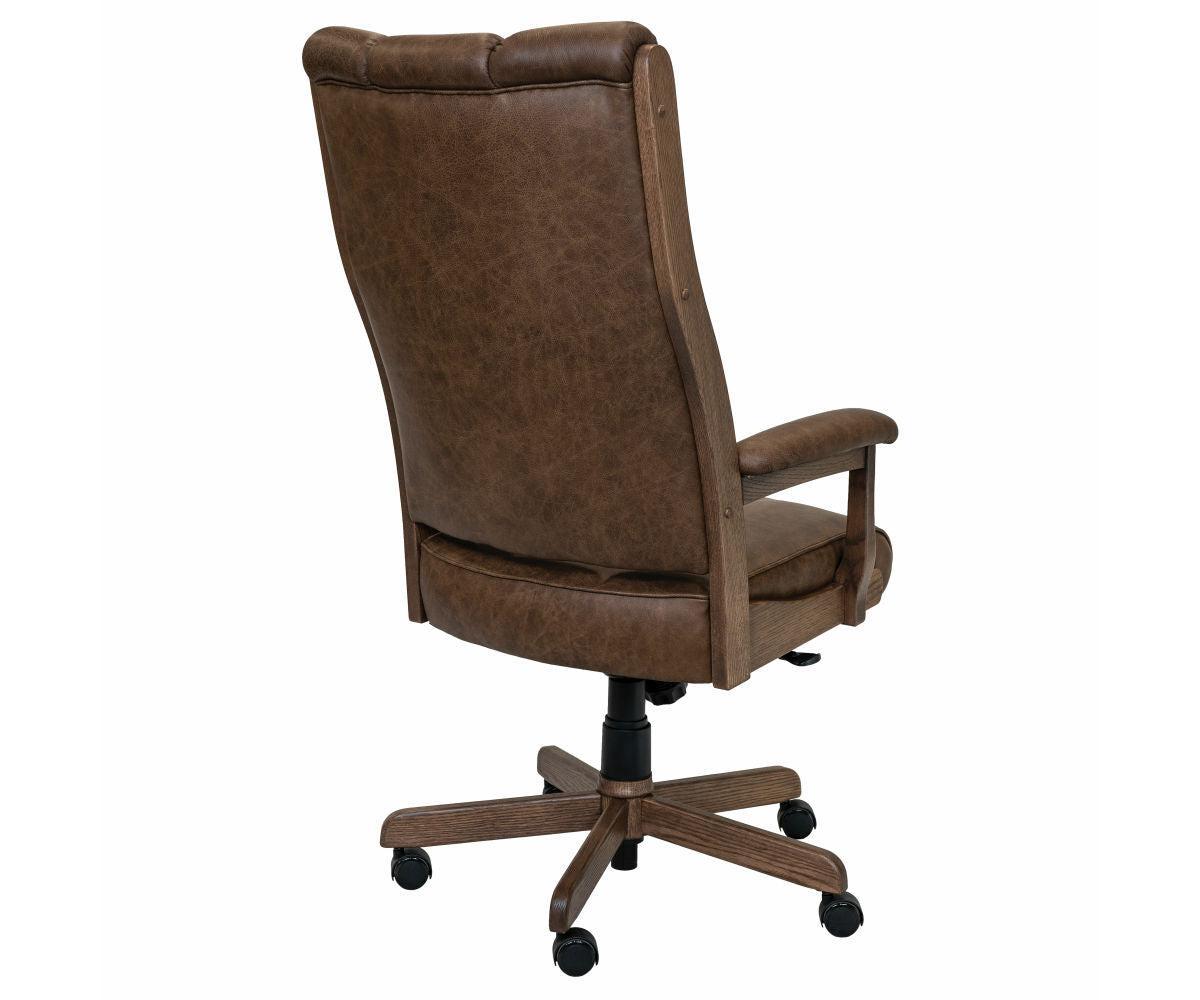 Amish Clark Executive Chair with Gas Lift