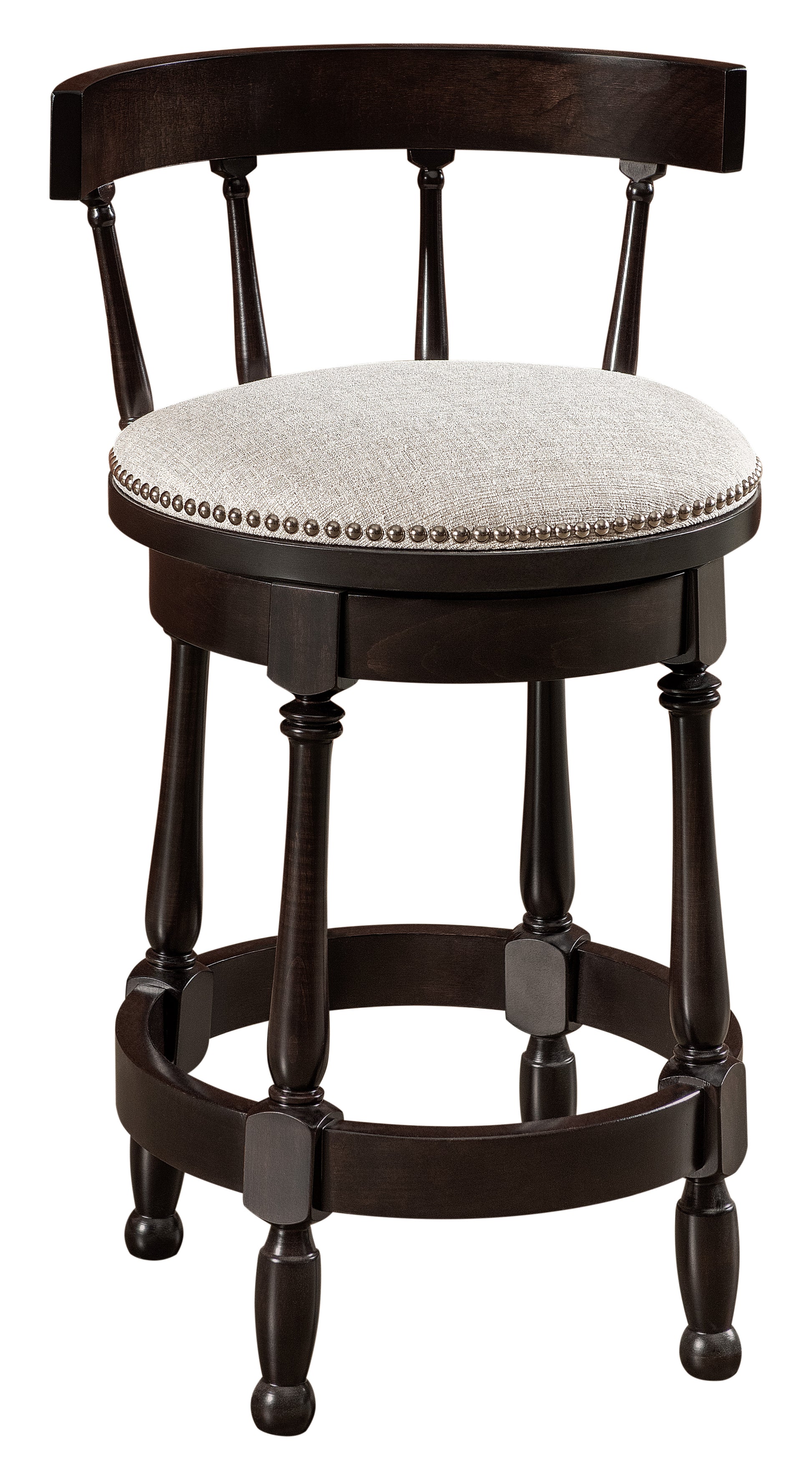 Amish Cosgrove Swivel Barstool with Easton Tops