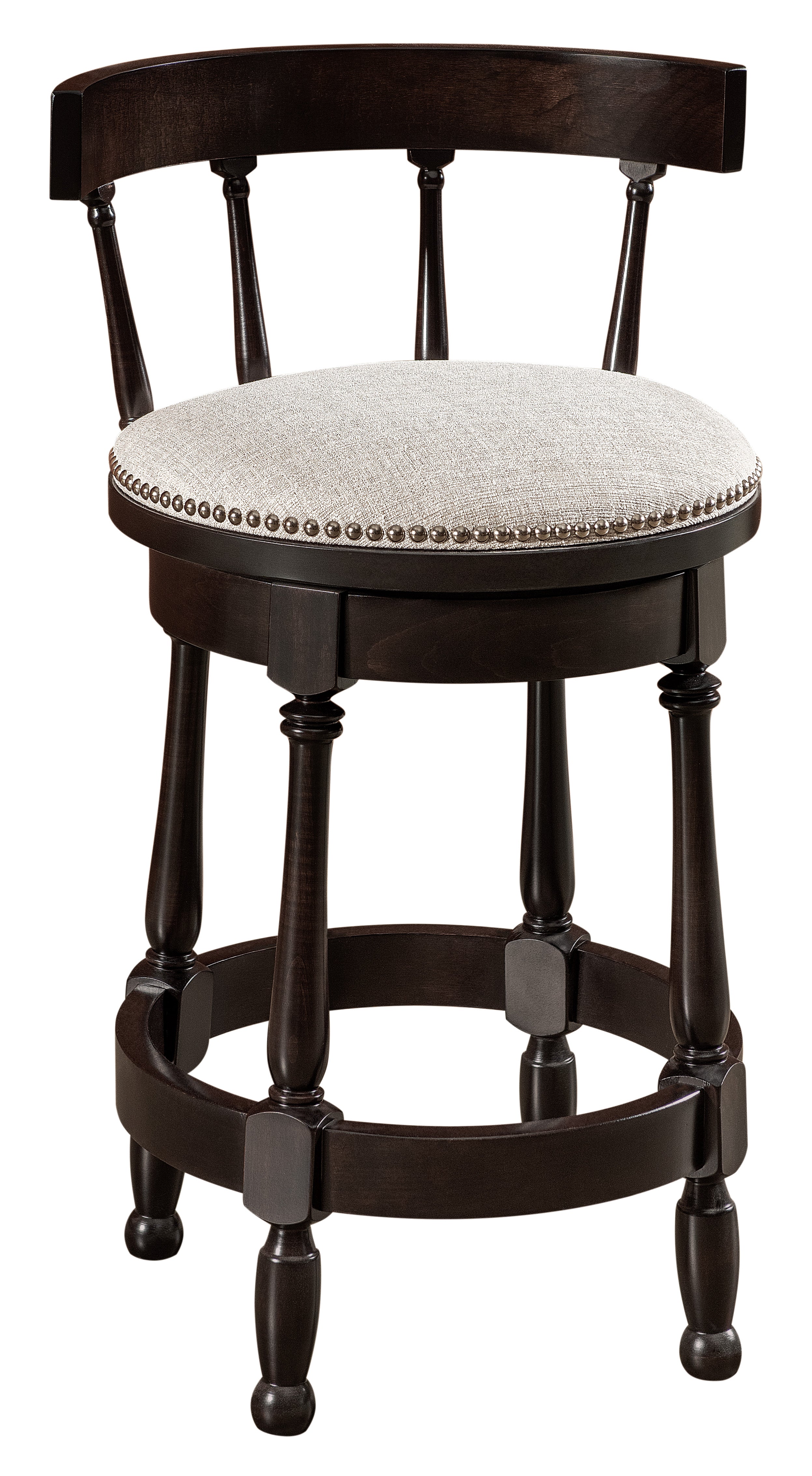 Amish Cosgrove Swivel Barstool with Easton Tops
