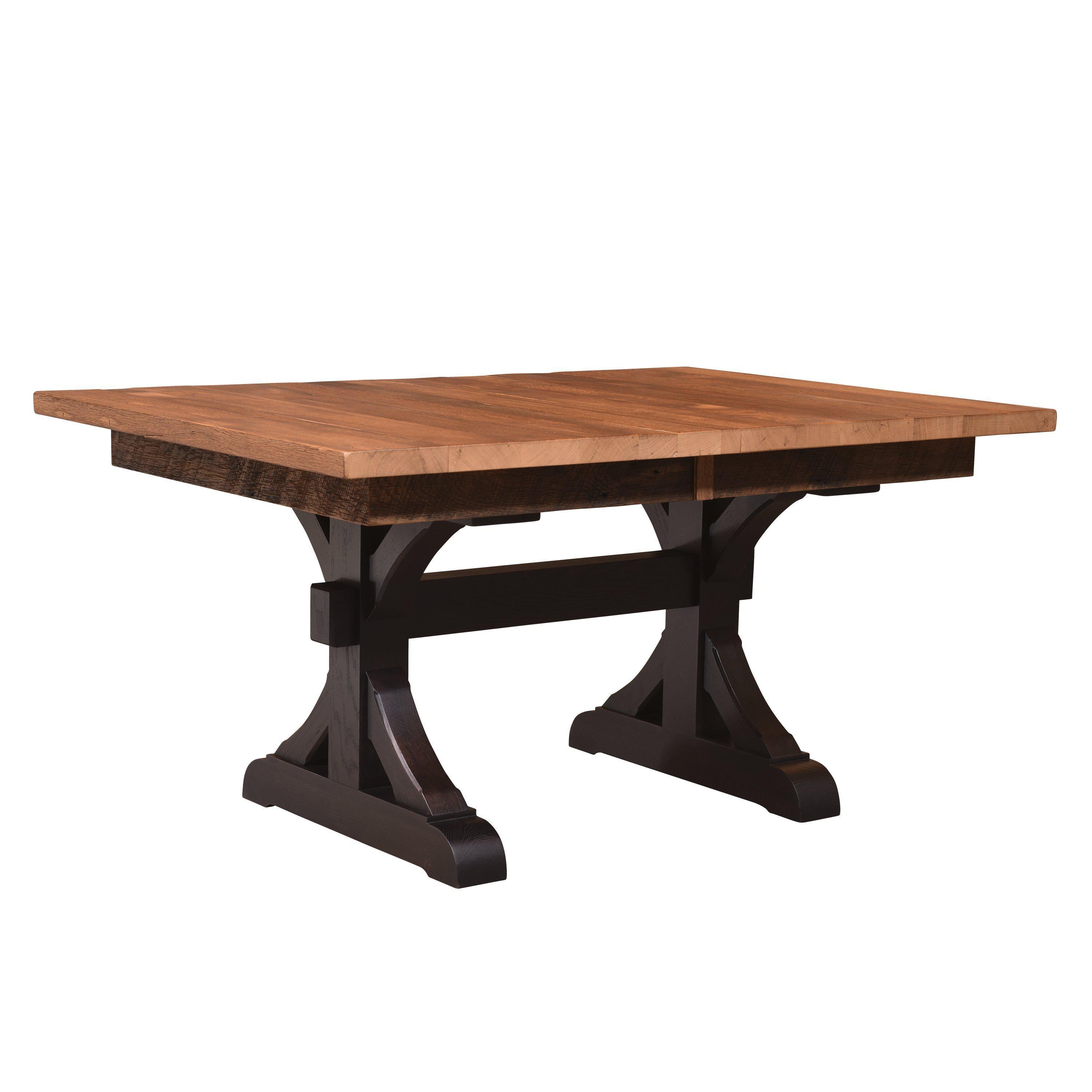 The Amish House Amish Croft Trestle Table
