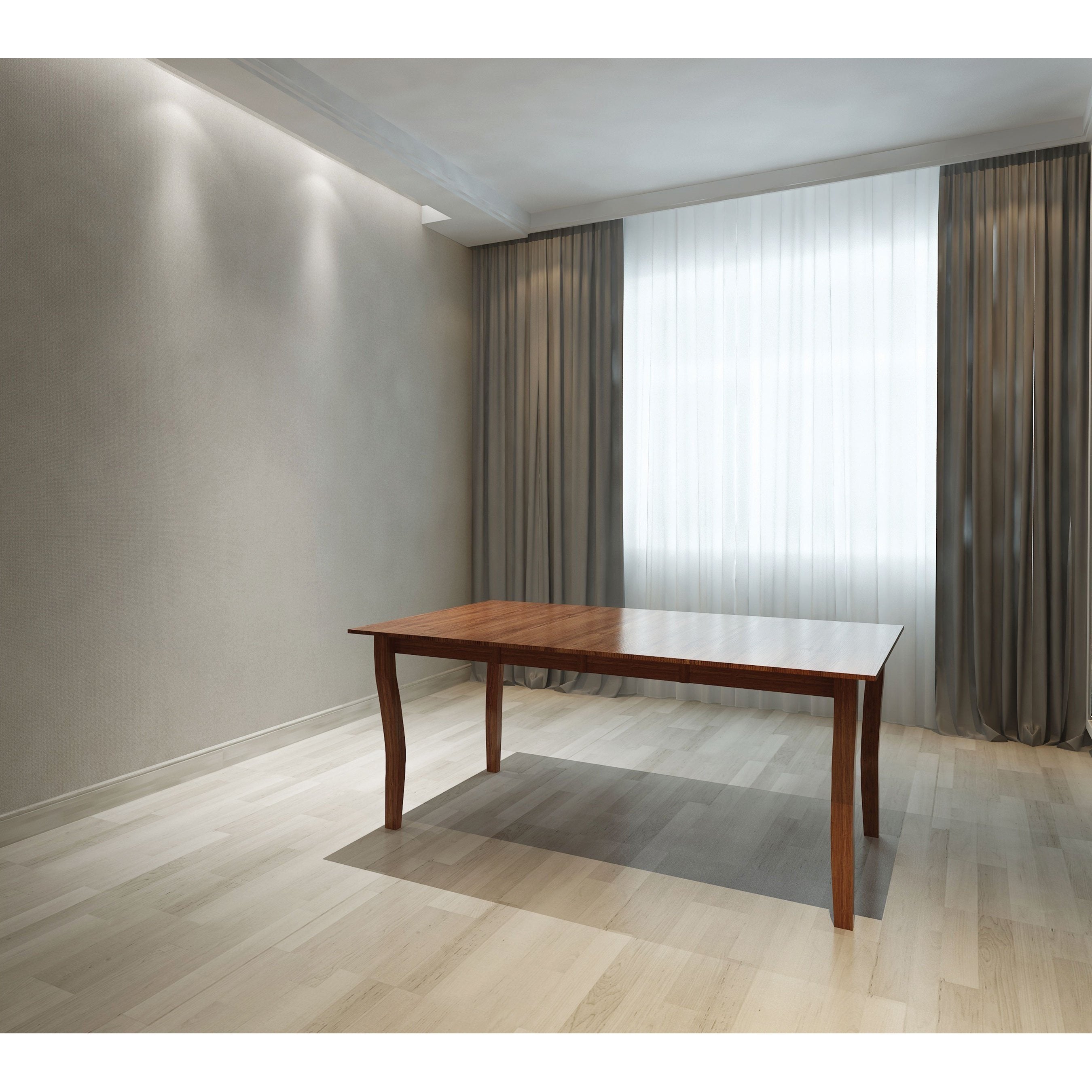 Amish Curved Shaker Leg Table