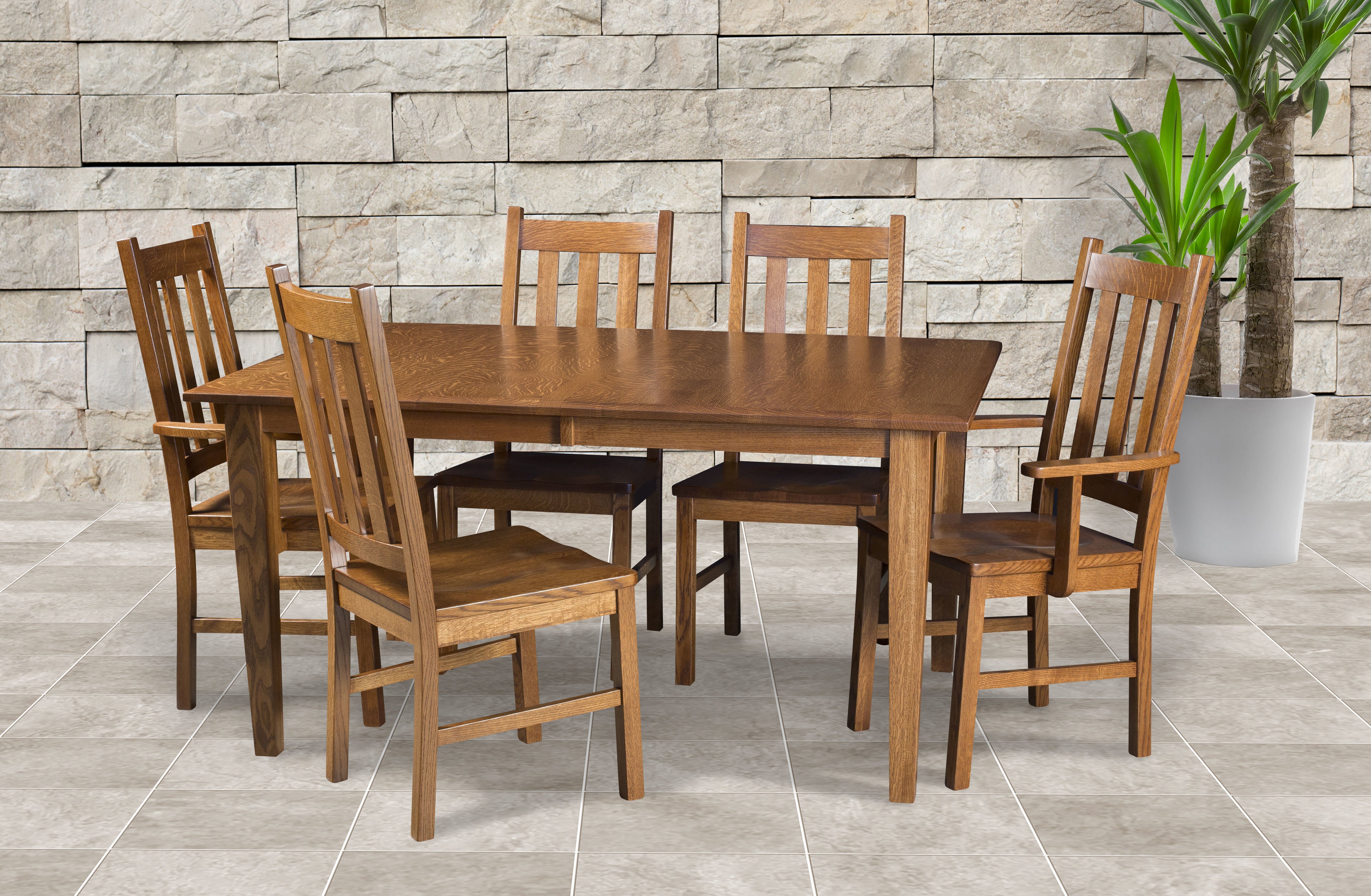 Amish Denver Dining Chair - Thumbnail 4