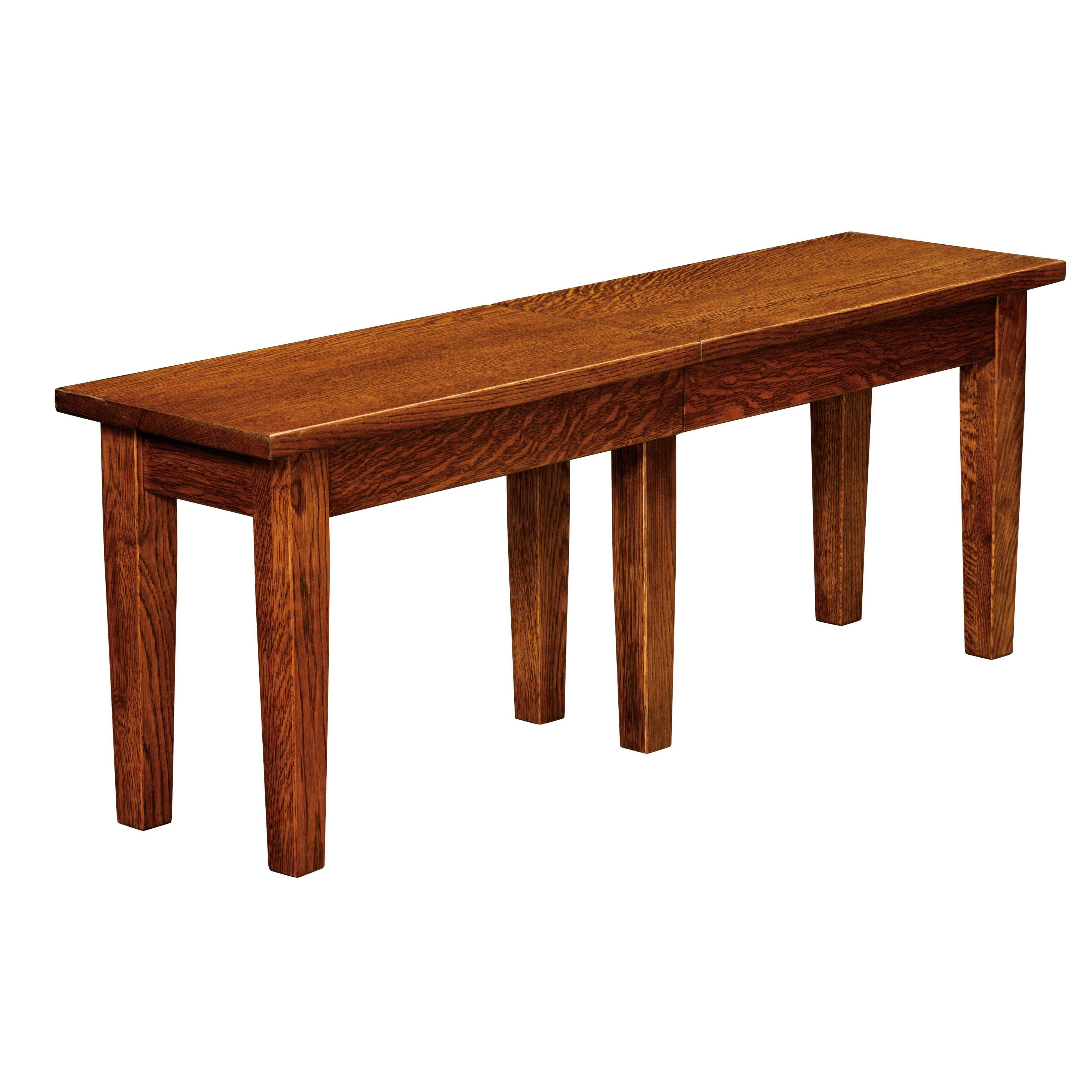 The Amish House Denver Bench