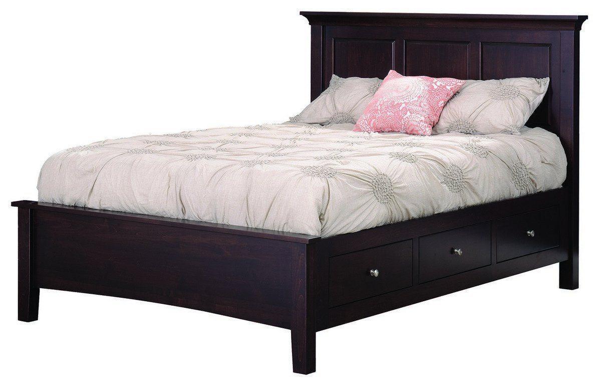 Ellington Storage Bed-Bedroom-The Amish House
