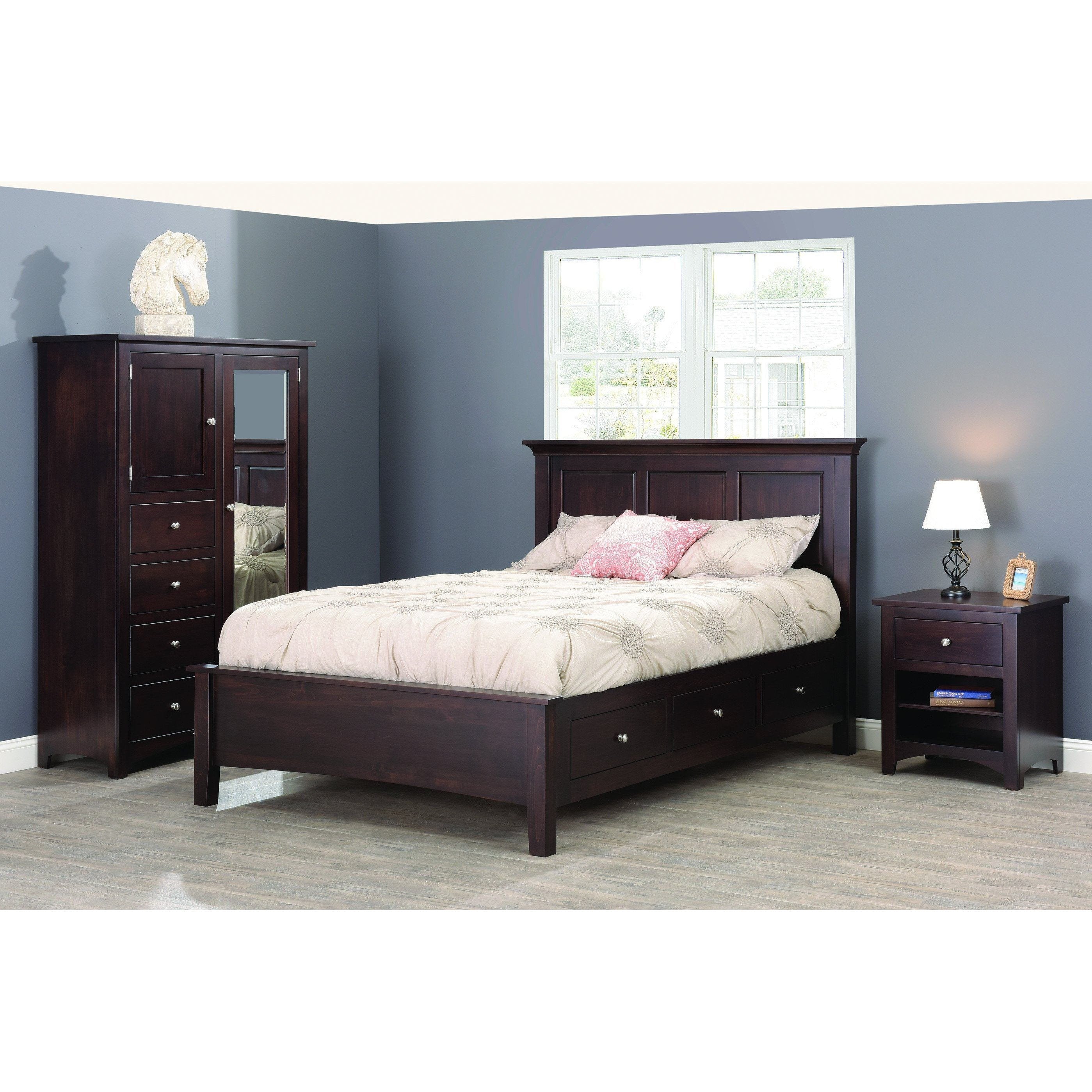 Ellington Nightstand-Bedroom-The Amish House