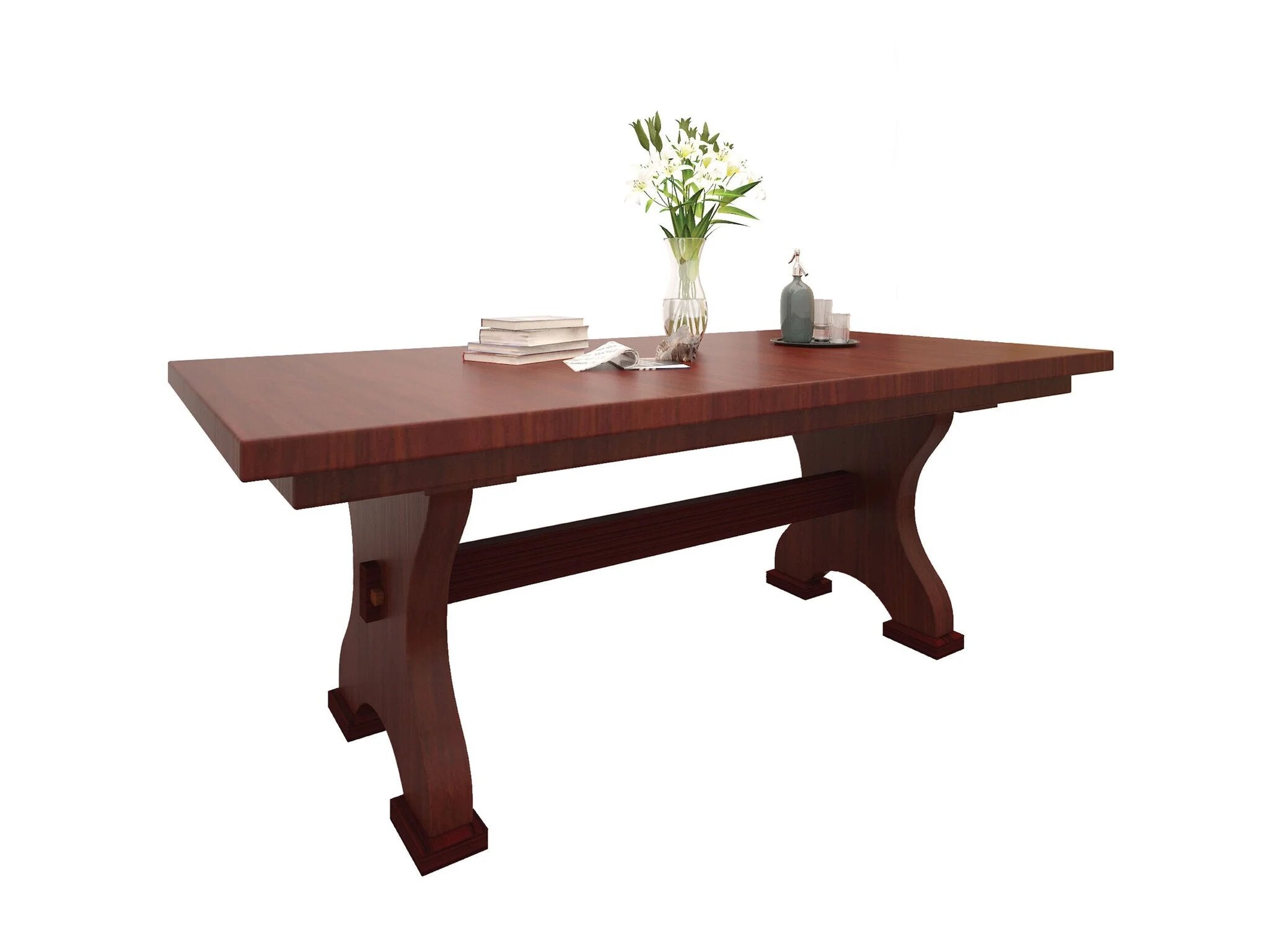 Amish Farmers Double Pedestal Table