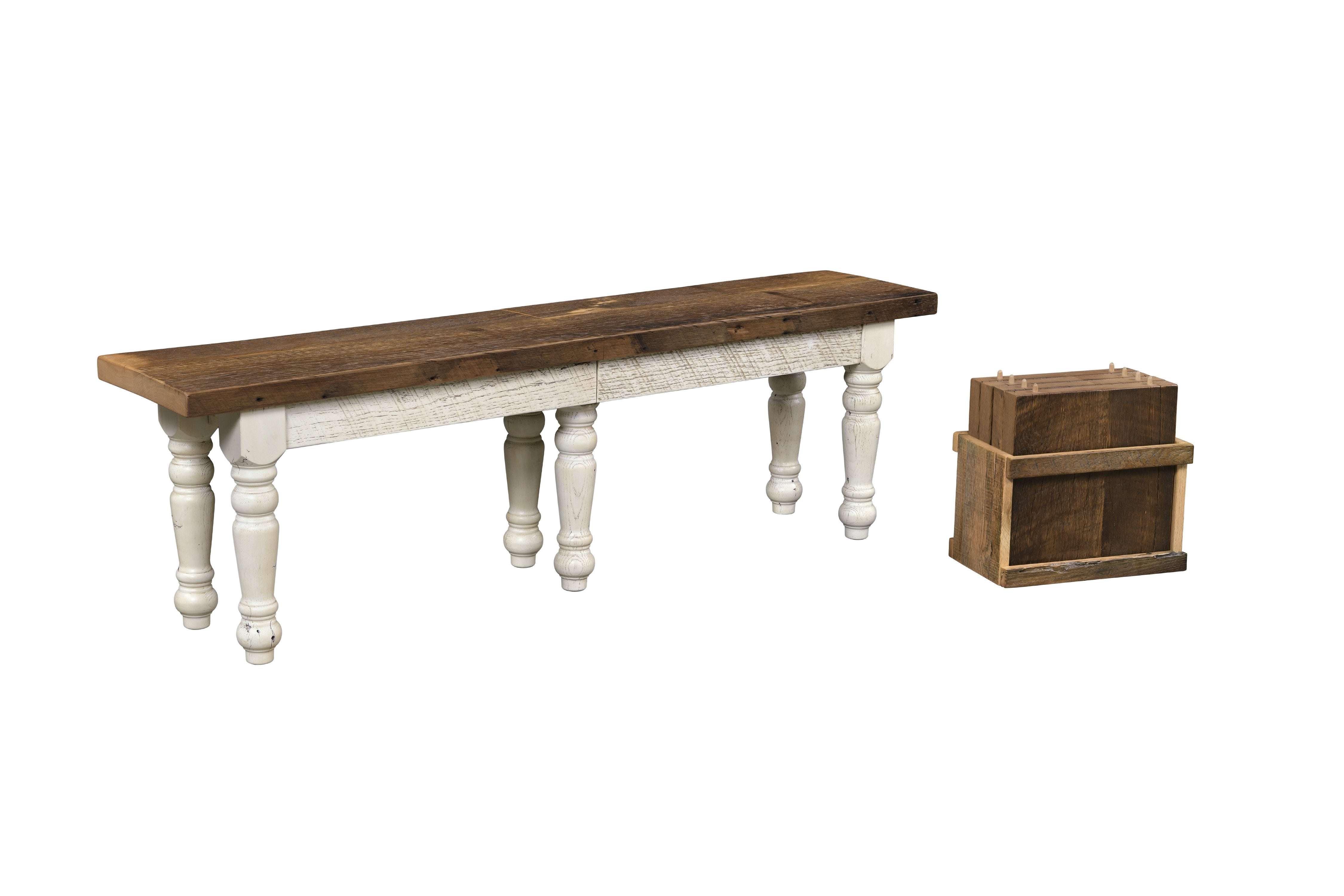 Amish Farmhouse Extend-A-Bench