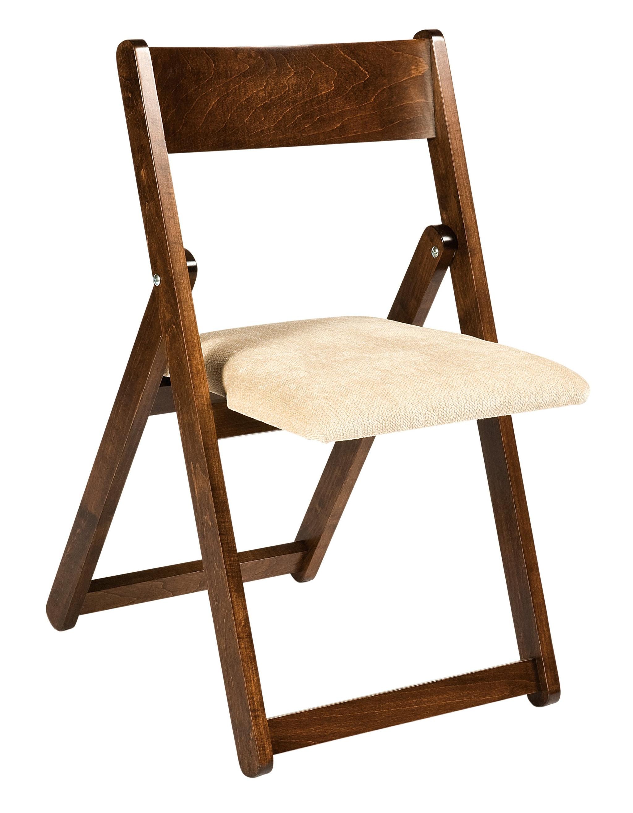 Amish Folding Dining Side Chair