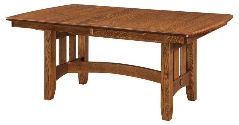 Amish Galena Trestle Table - Quick Ship