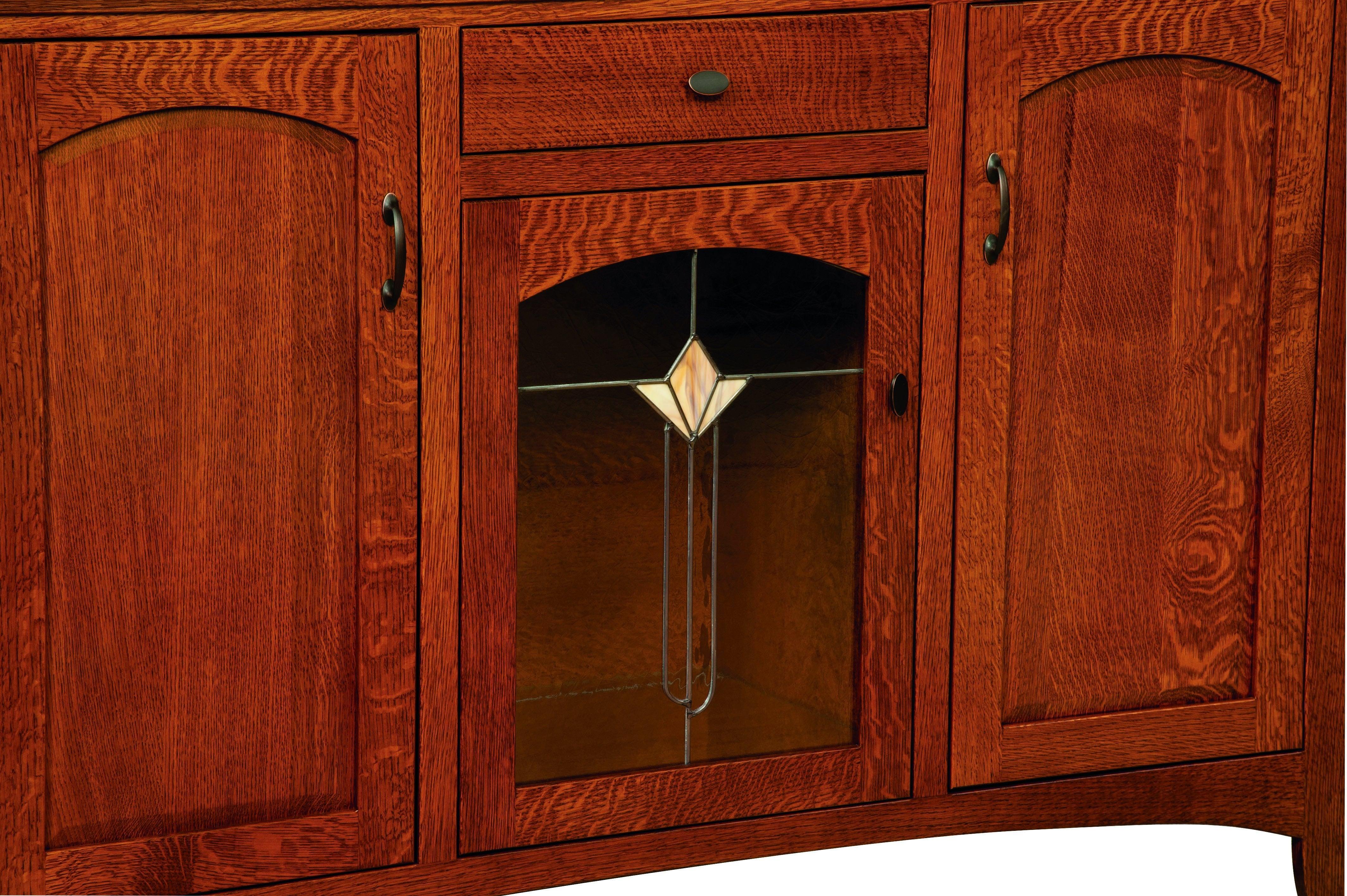 Amish Garrison Sideboard without Top Unit