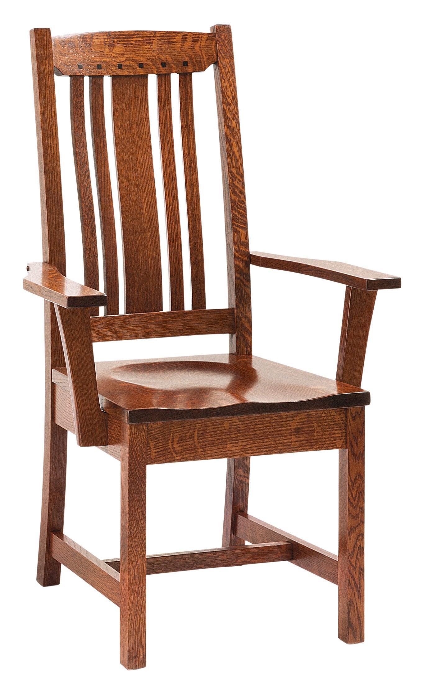 Amish Grant Dining Chair - Thumbnail 4