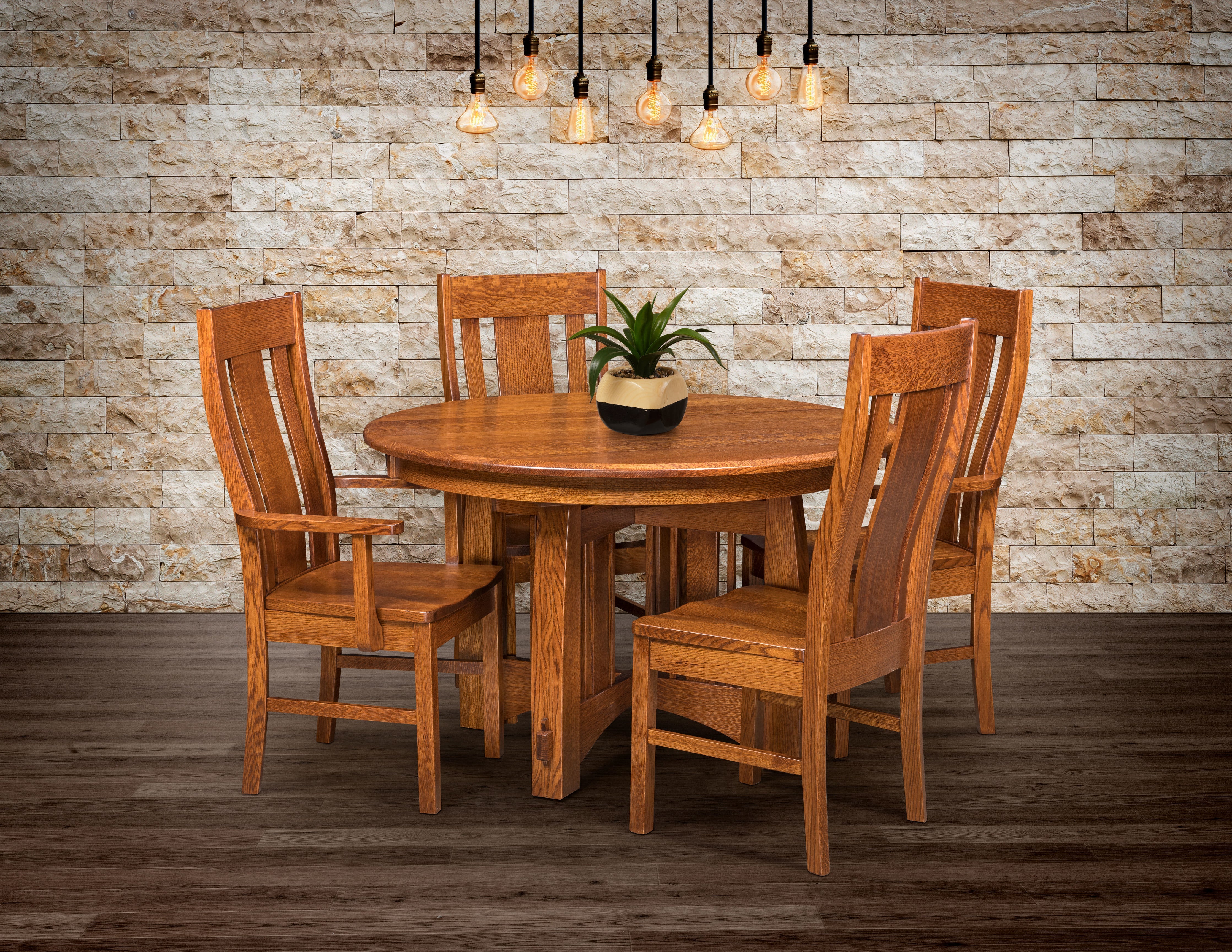 Amish Gurnee Dining Chair - Quick Ship
