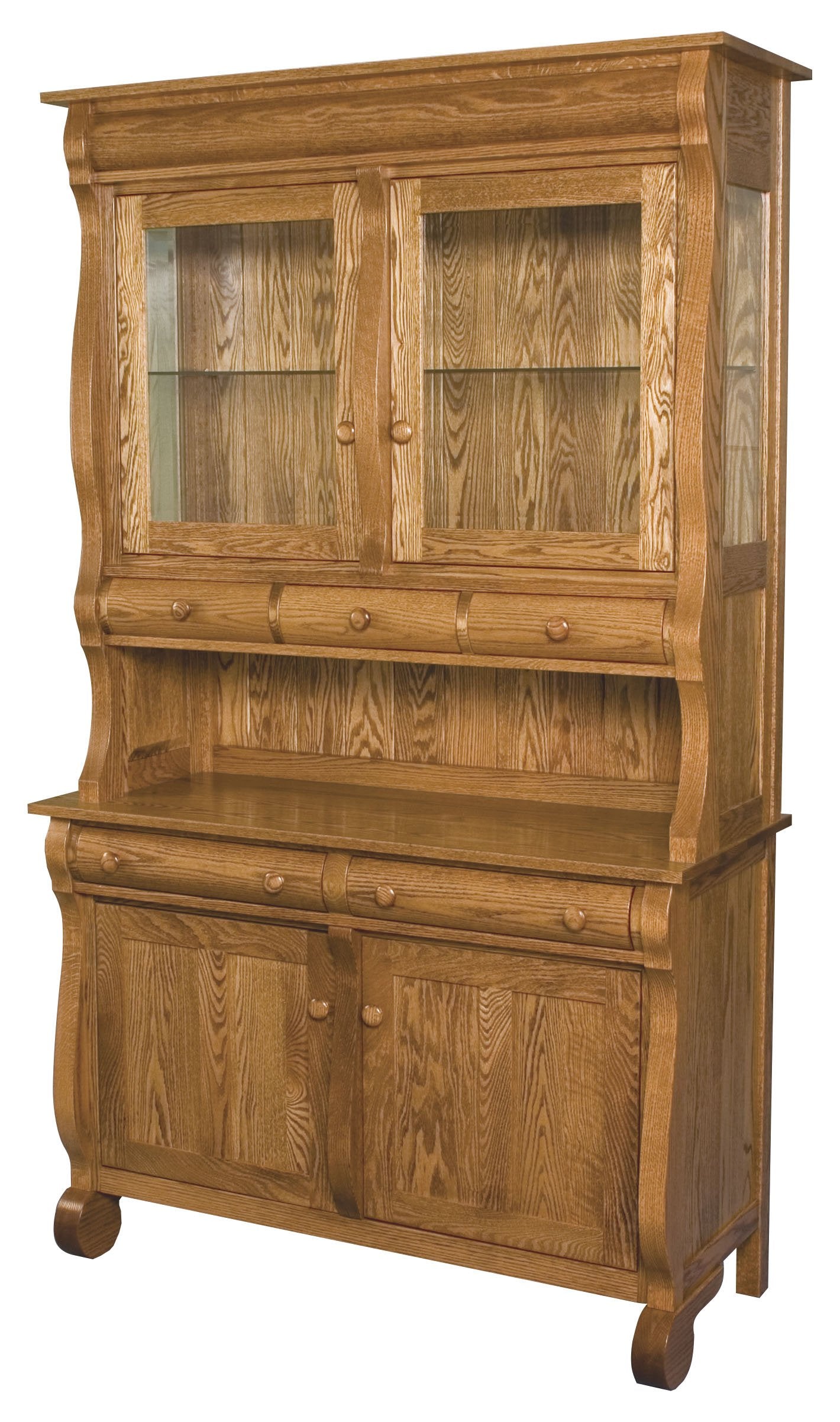 Hampton Two Door Hutch-The Amish House