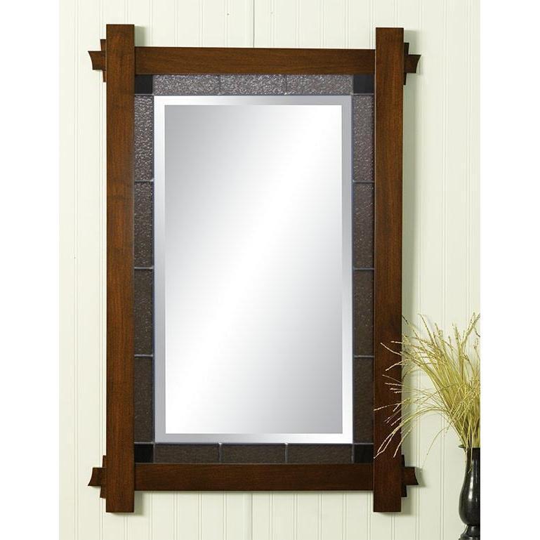 Hartford Leaded Glass Wall Mirror