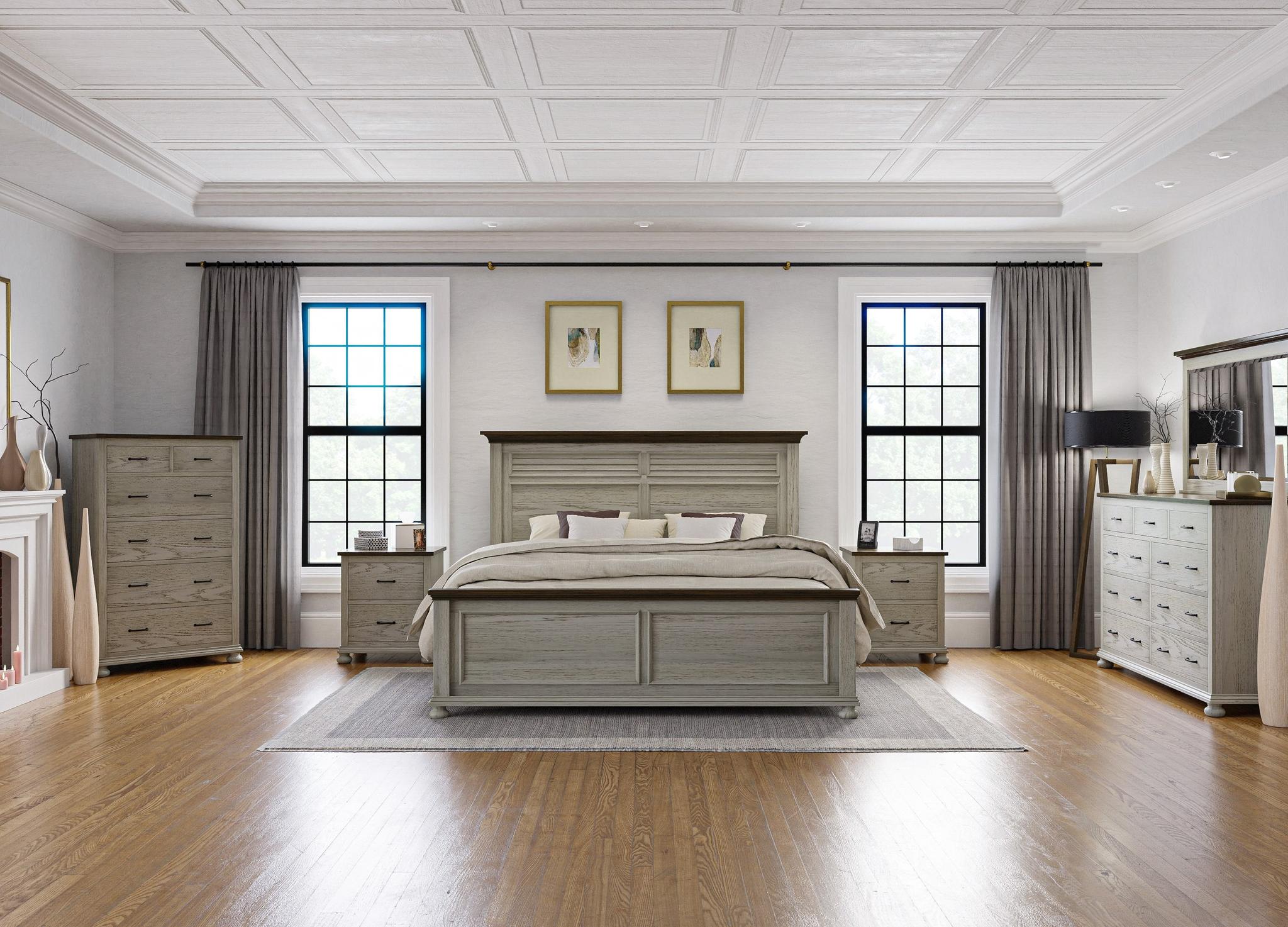 Amish Hickory Grove Bed